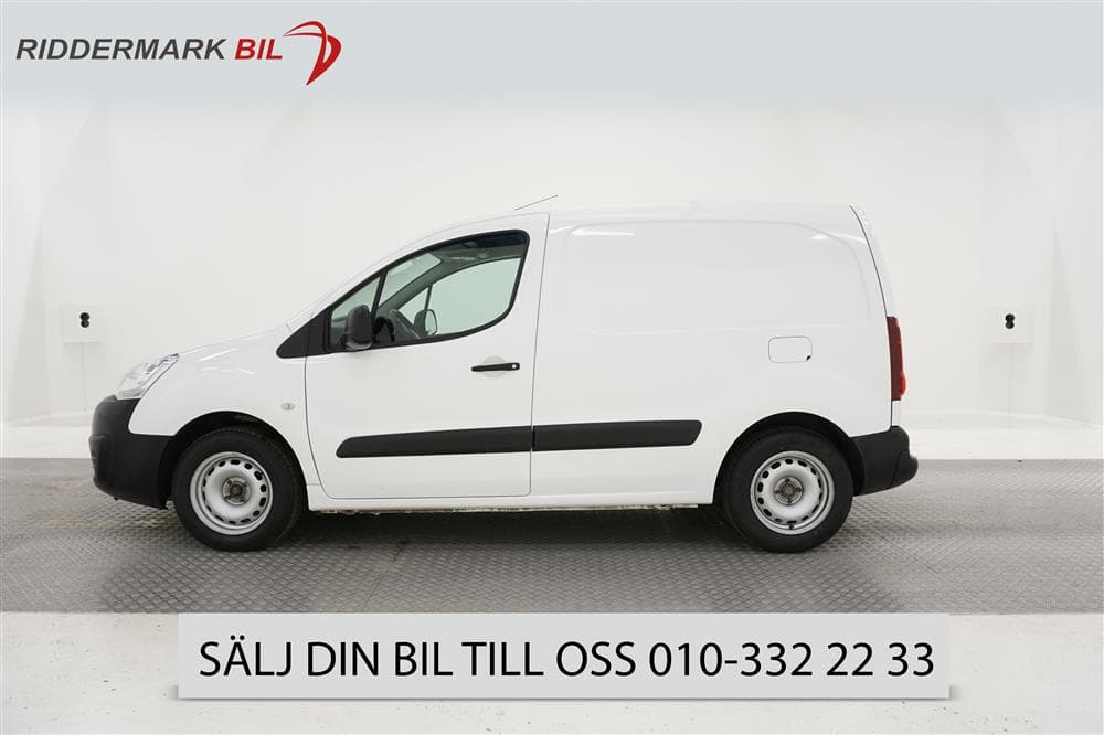 Peugeot Partner 1.6 HDI Eu6 3-sits Ny kamrem Moms