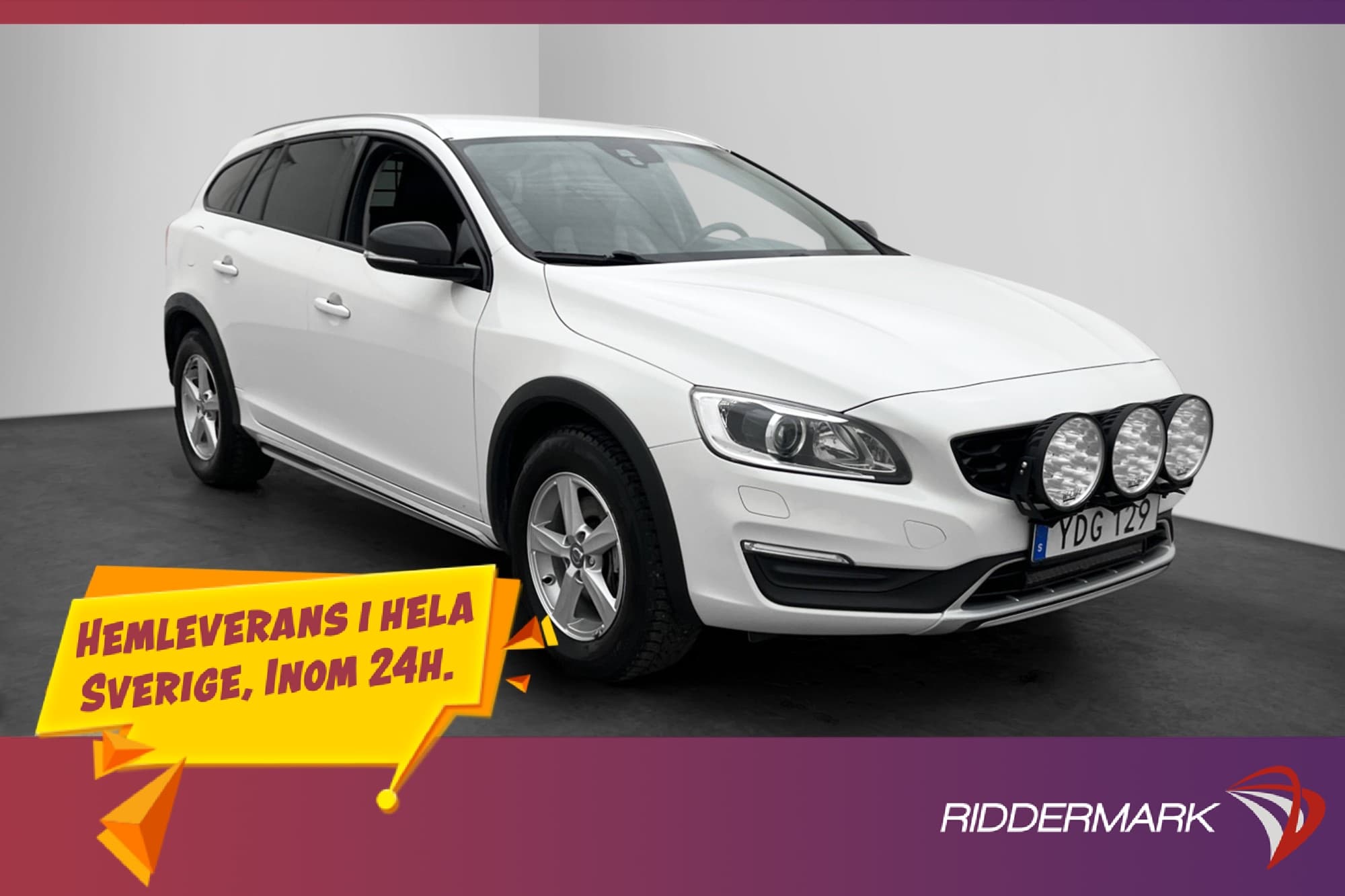 Volvo V60 Cross Country AWD Summum Navi Skinn Drag Sensorer