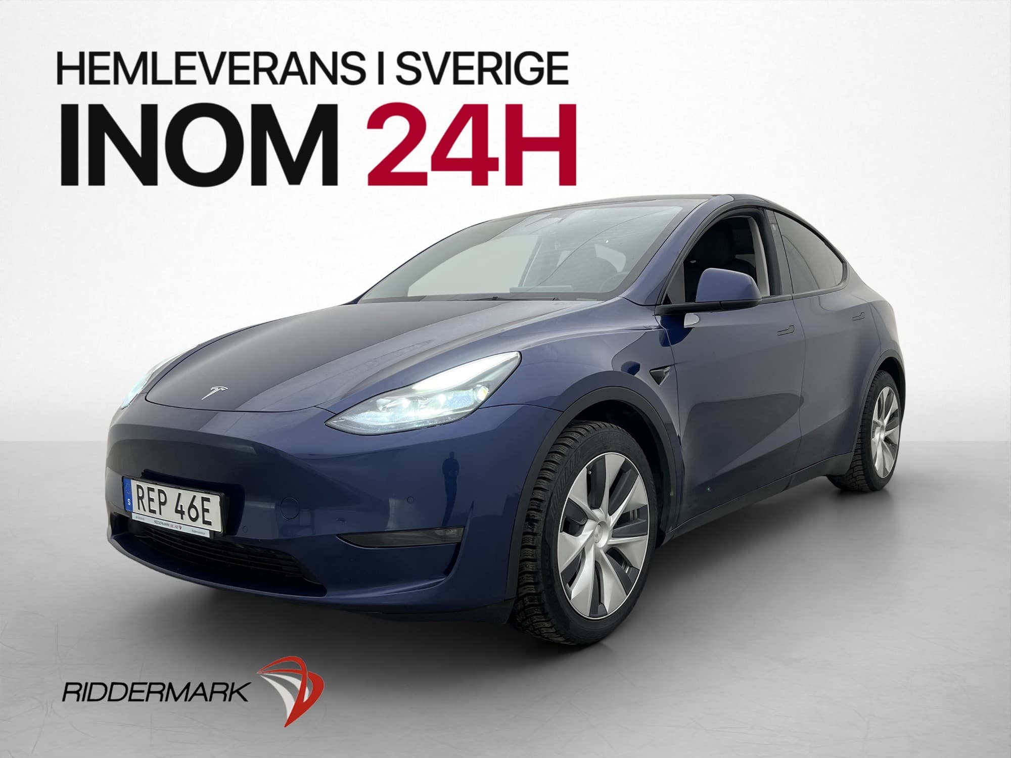 Tesla Model Y Long Range AWD AP Pano Drag En-Brukare MOMS