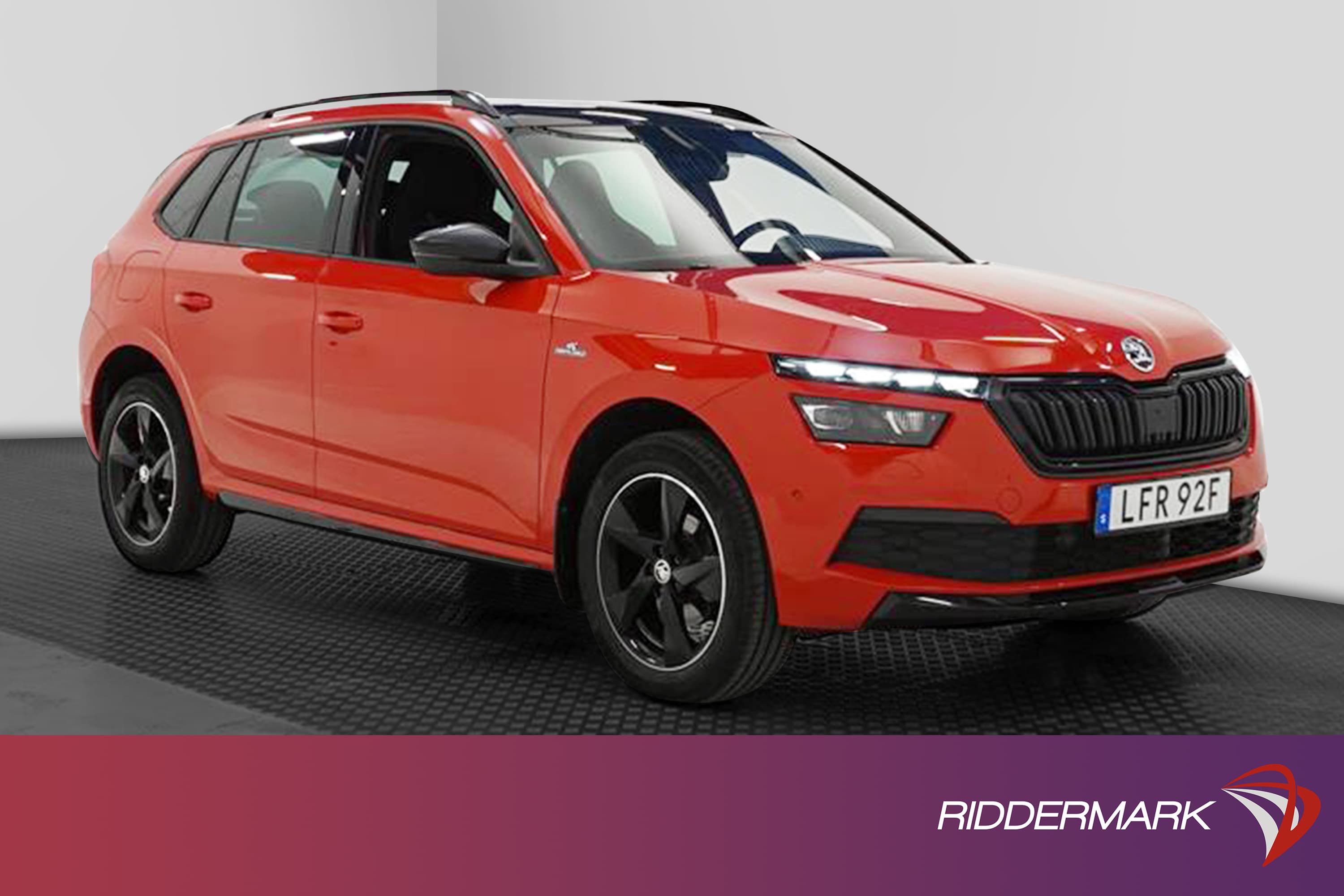 Skoda Kamiq 1.5 TSI 150hk Monte Carlo Pano Navi Cockpitexteriör