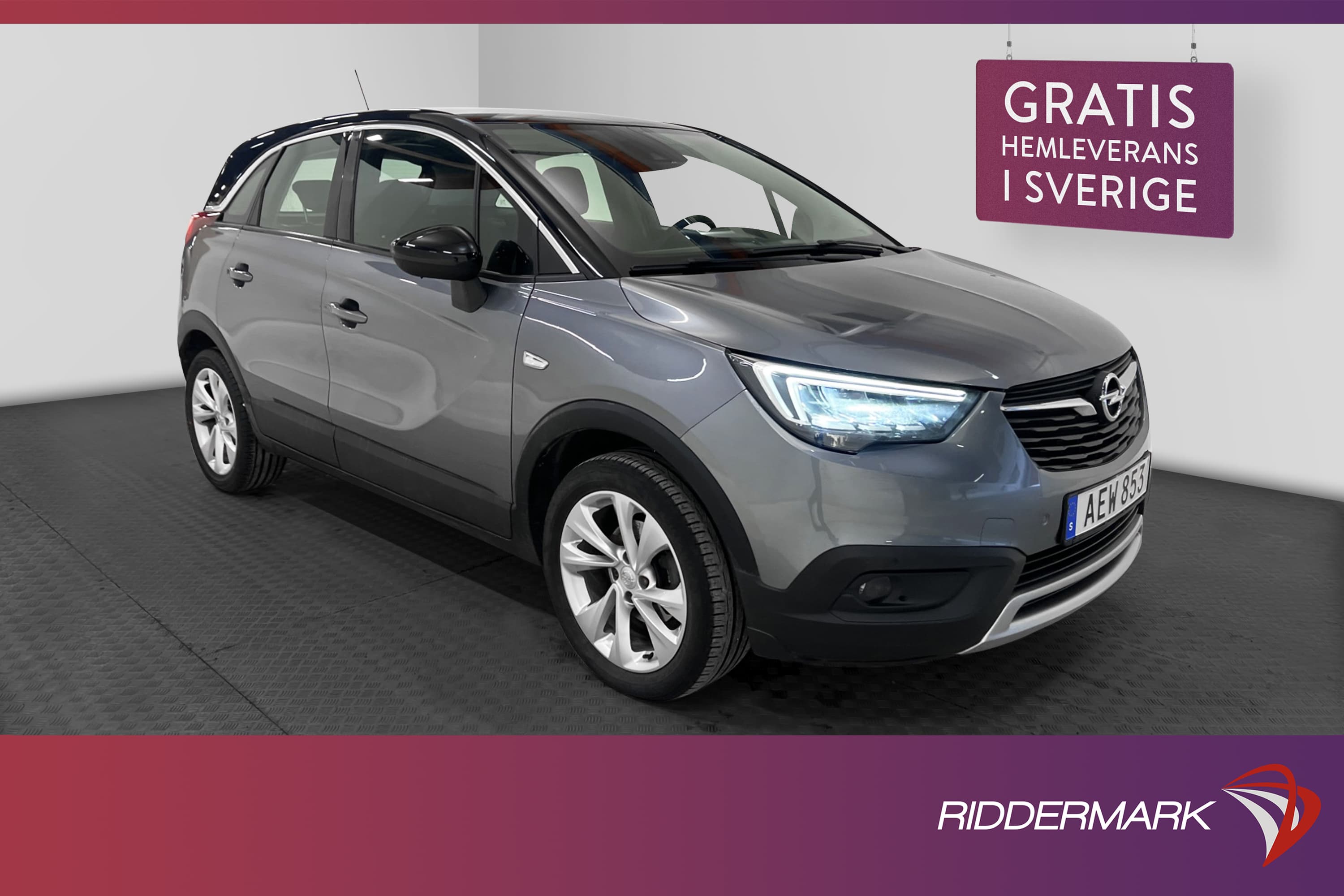 Opel Crossland X Turbo 110hk