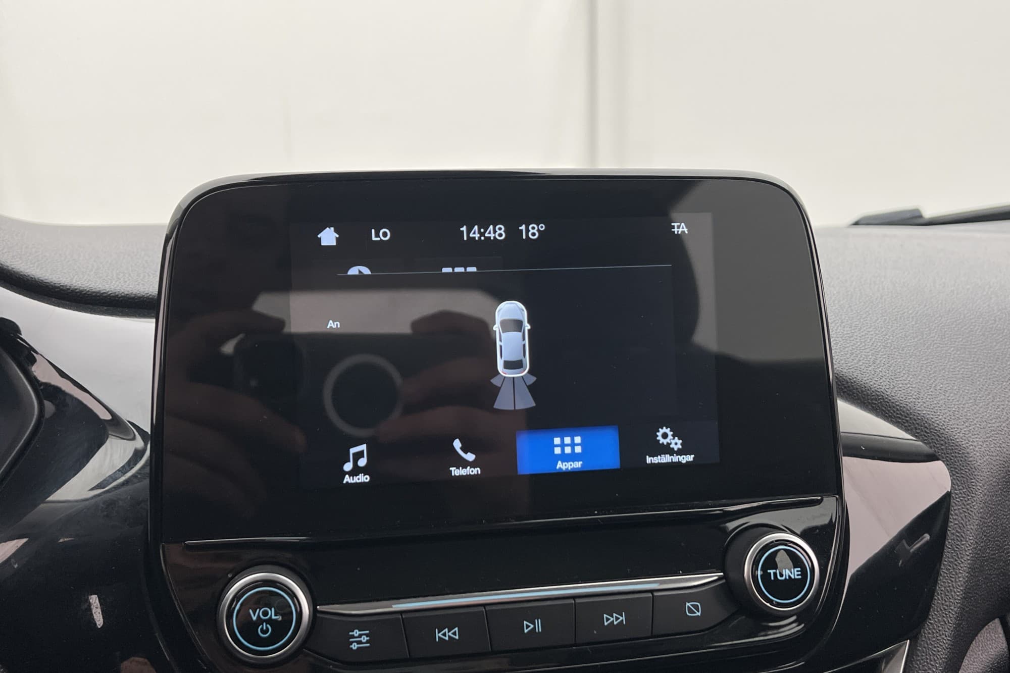 Ford Fiesta 1.0 EcoBoost 100hk Titanium Rattvärme Sensorer