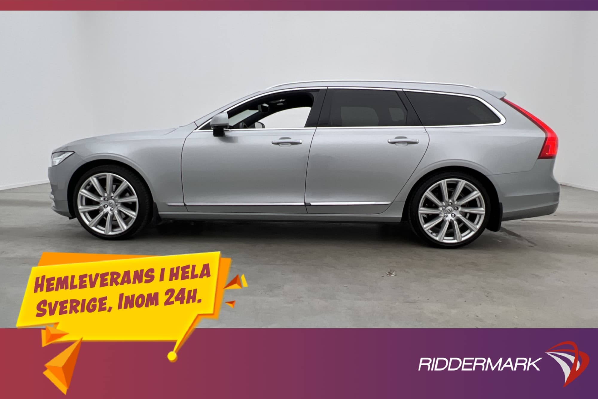 Volvo V90 T5 254hk Inscription Apple-Carplay Skinn