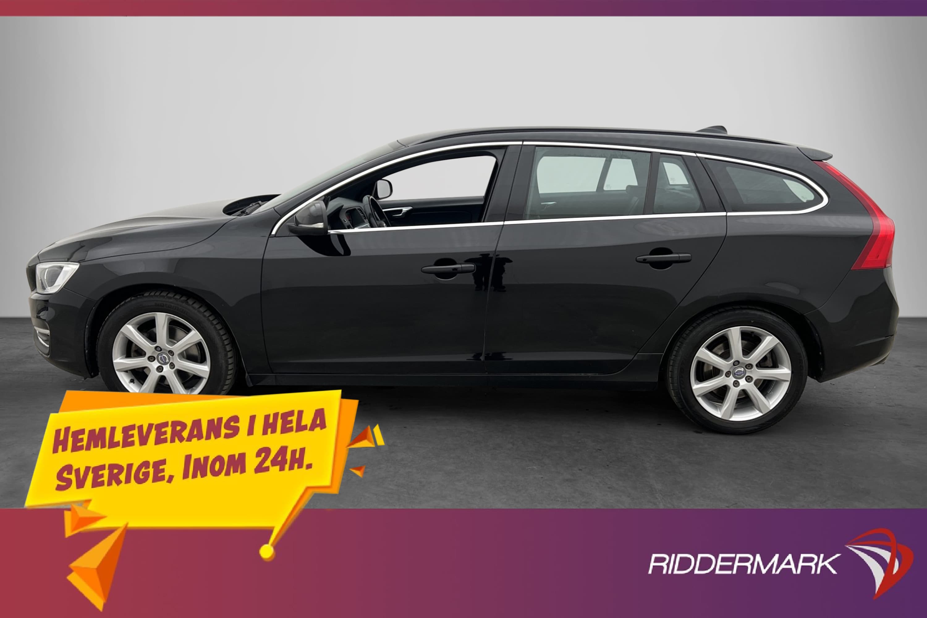 Volvo V60 T5 Bi-Fuel 245hk Momentum Värmare Dragkrok VOC