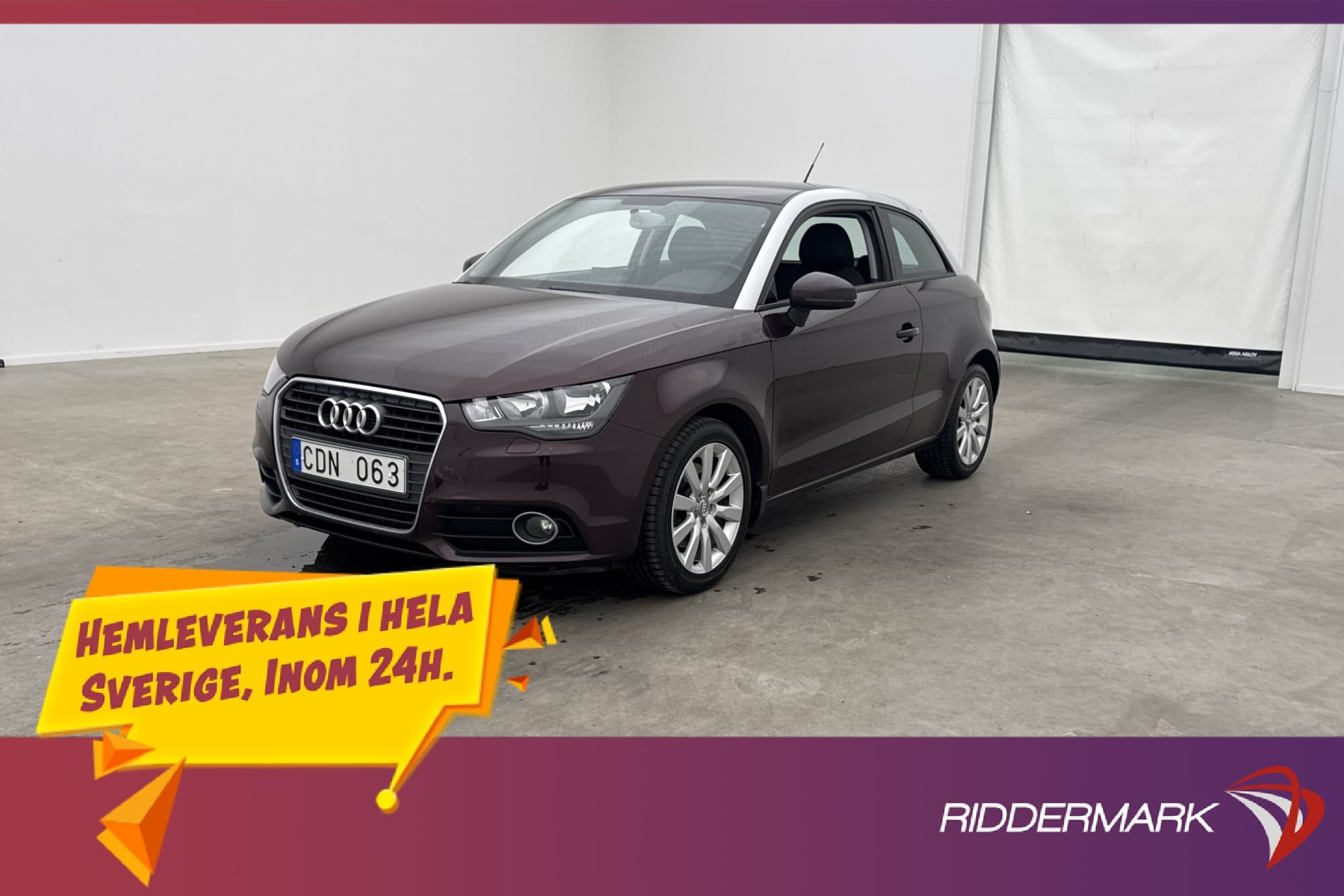Audi A1 1.4 TFSI 122hk Proline Farthållare
