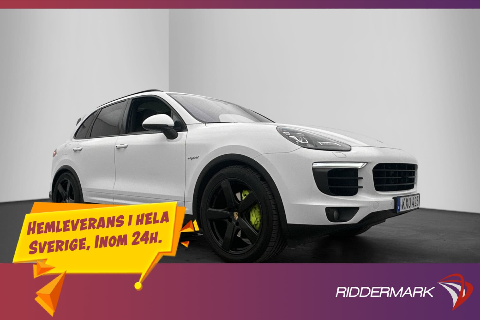 Porsche Cayenne S E-Hybrid 416hk Chrono Pano Burmester PASM