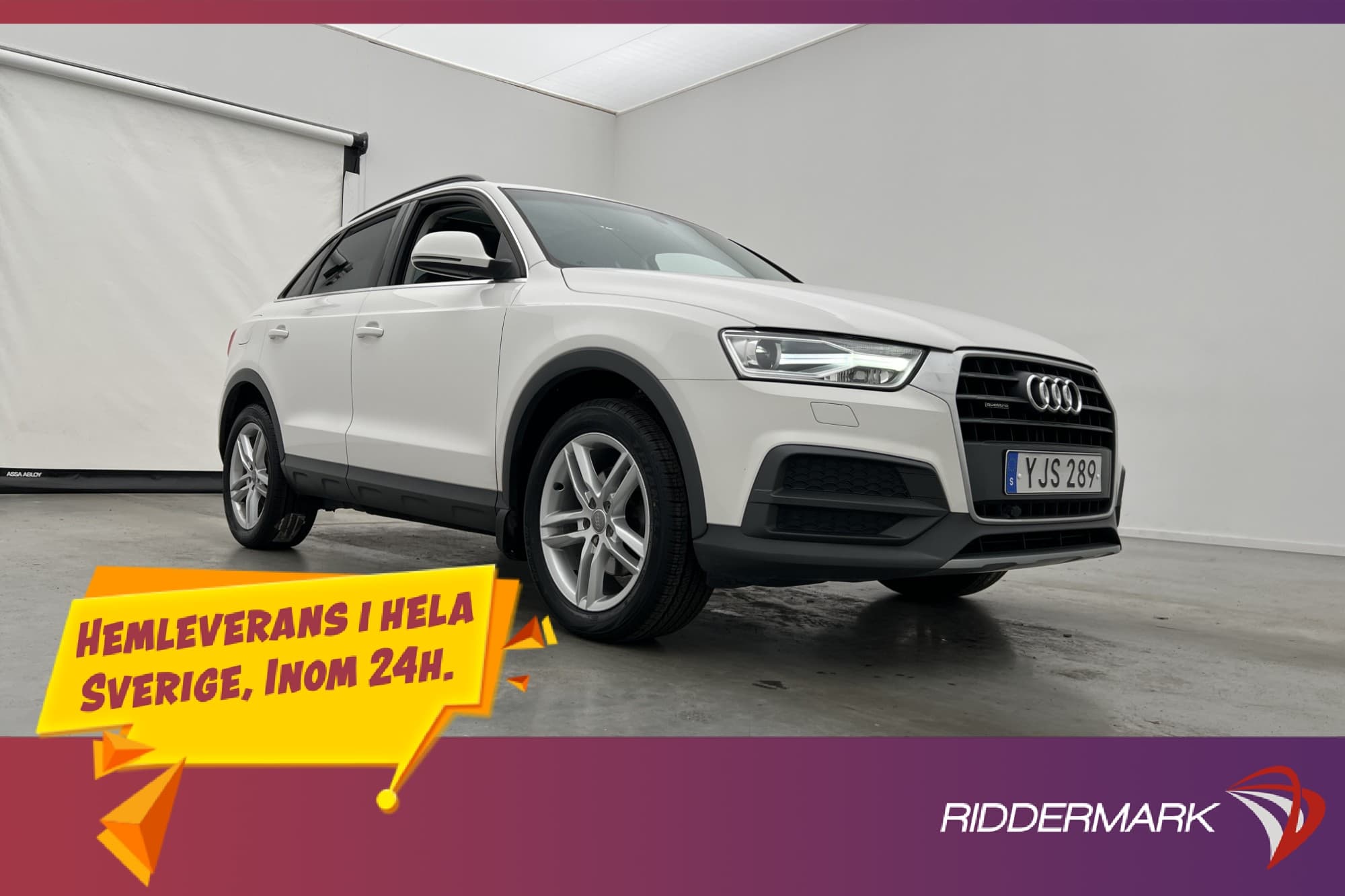 Audi Q3 TDI Q 150hk Proline Panorama Värmare Sensorer Drag