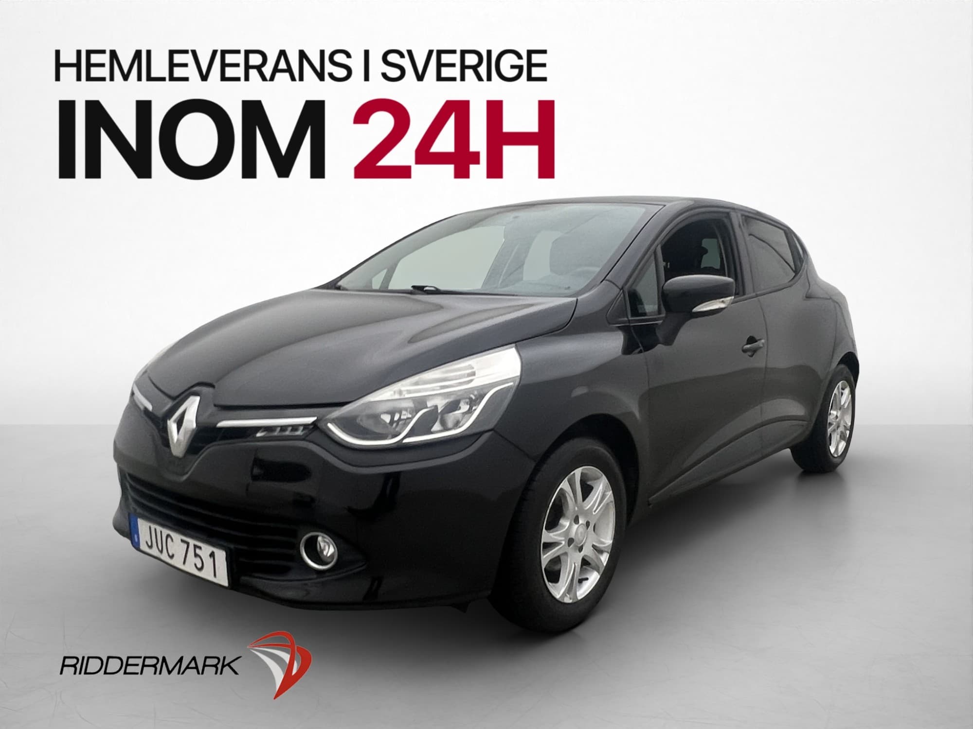 Renault Clio 0.9 TCe 90hk Manuell Bluetooth Navi 