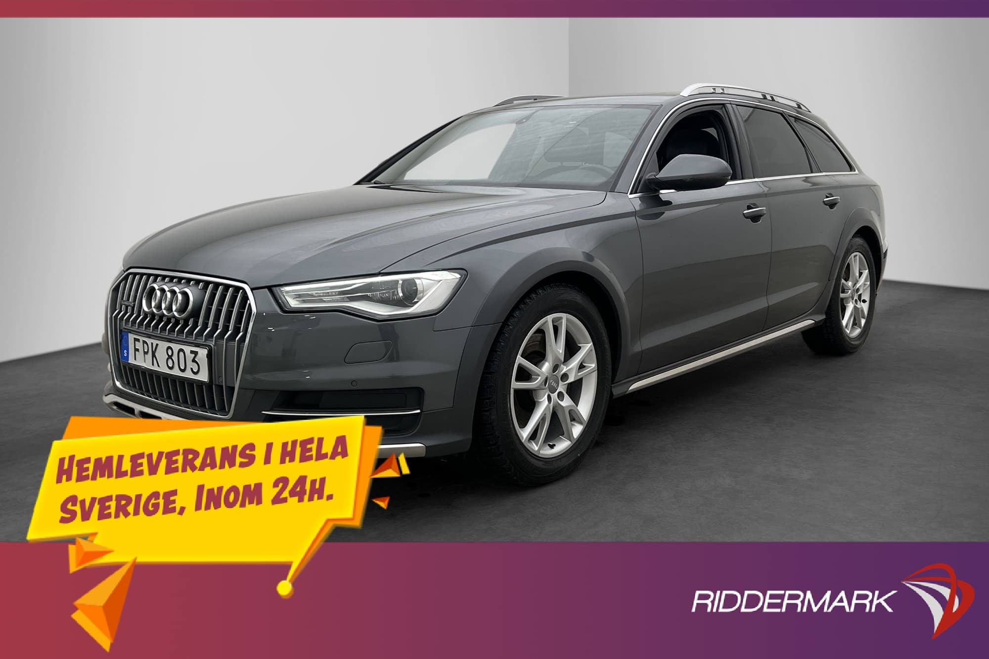 Audi A6 allroad 3.0 TDI Q Sport Edt Luftfj Pano BOSE Skinn