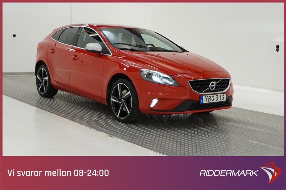 Volvo V40 D2 120hk R-Design D-Värm VOC 1 Brukare 0,36l/milexteriör
