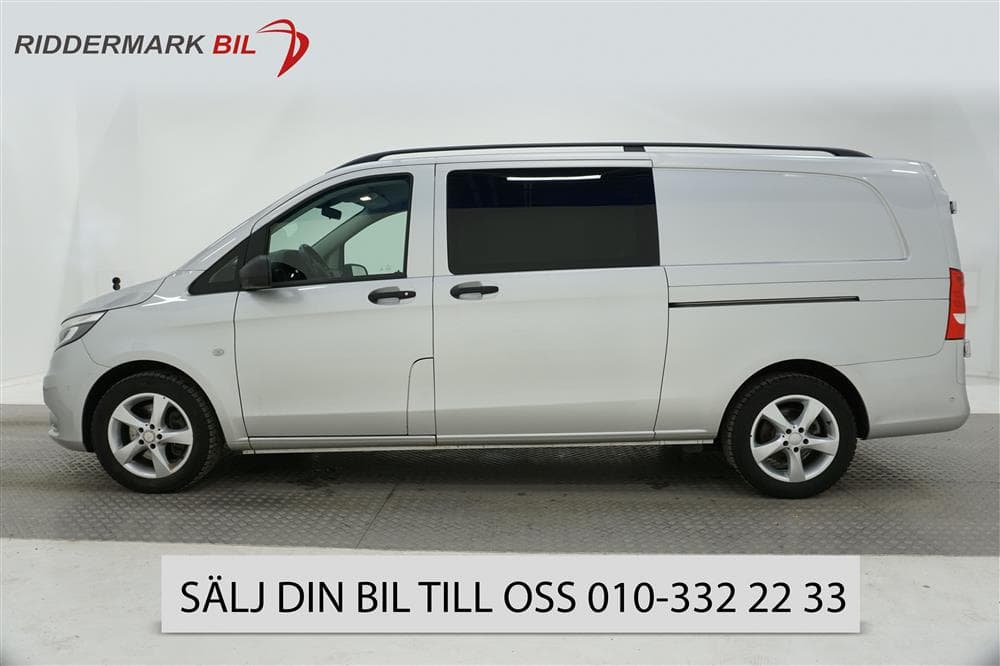 Mercedes Vito Mixto 119d X-lång 190hk Värmare Drag Moms 