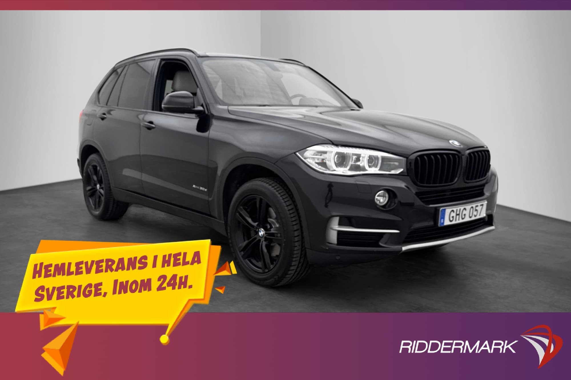 BMW X5 XDrive30d 7-Sits Värmare Hifi Kamera Navi Skinn Drag