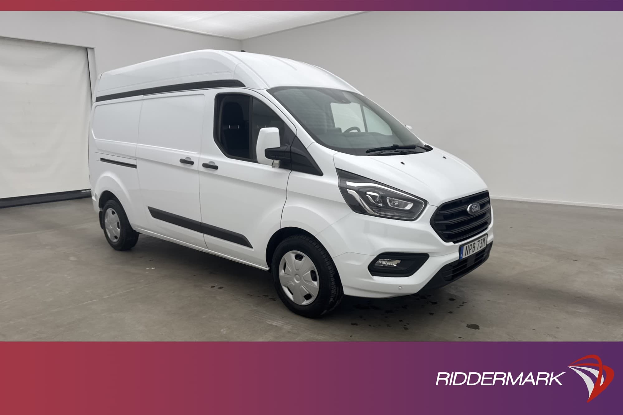 Ford Transit Custom L2H2 Värm Drag Kamera CARPLAY Moms 1-Äga