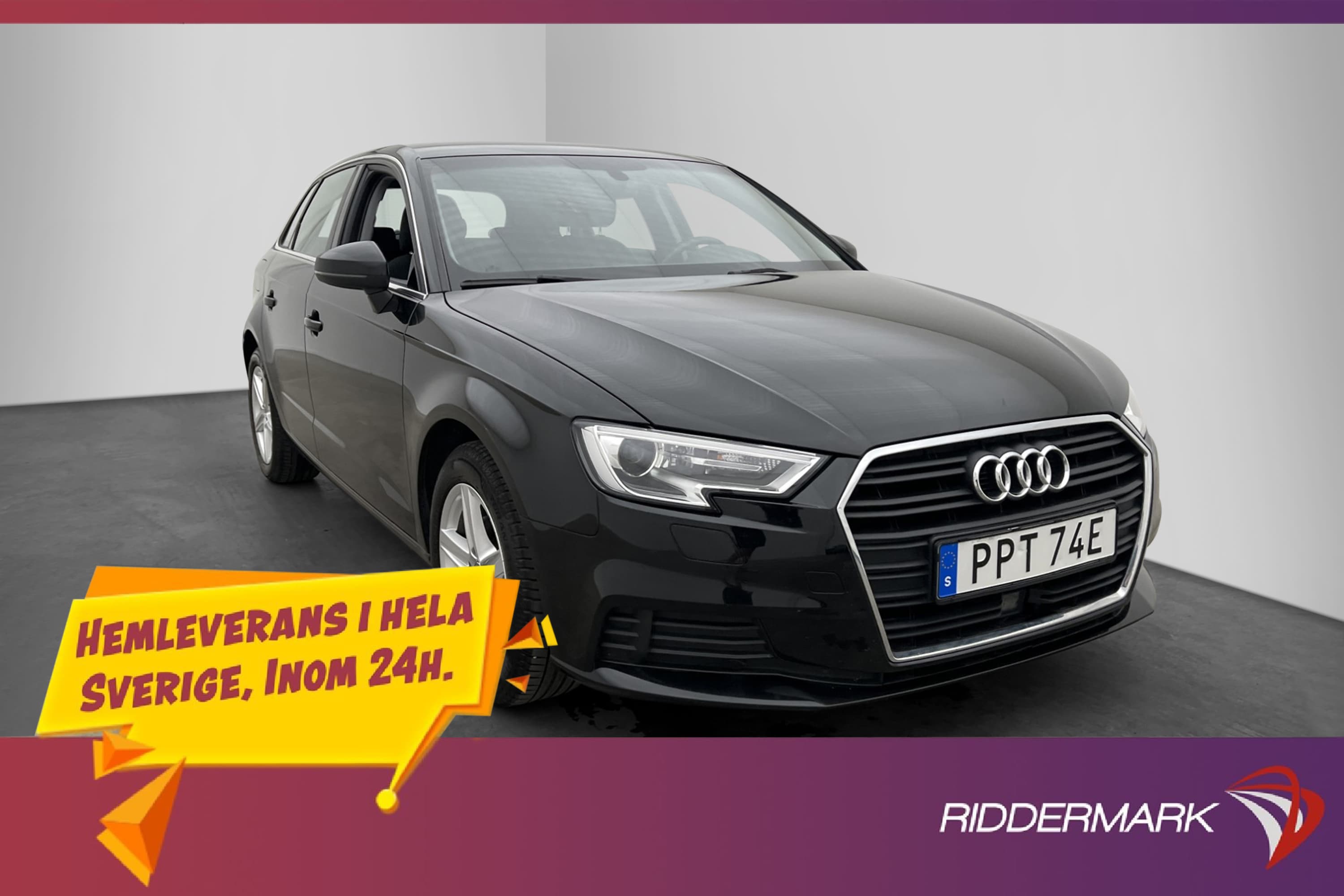 Audi A3 30 TFSI Proline Värmare P-Sensorer Adaptiv-Fart