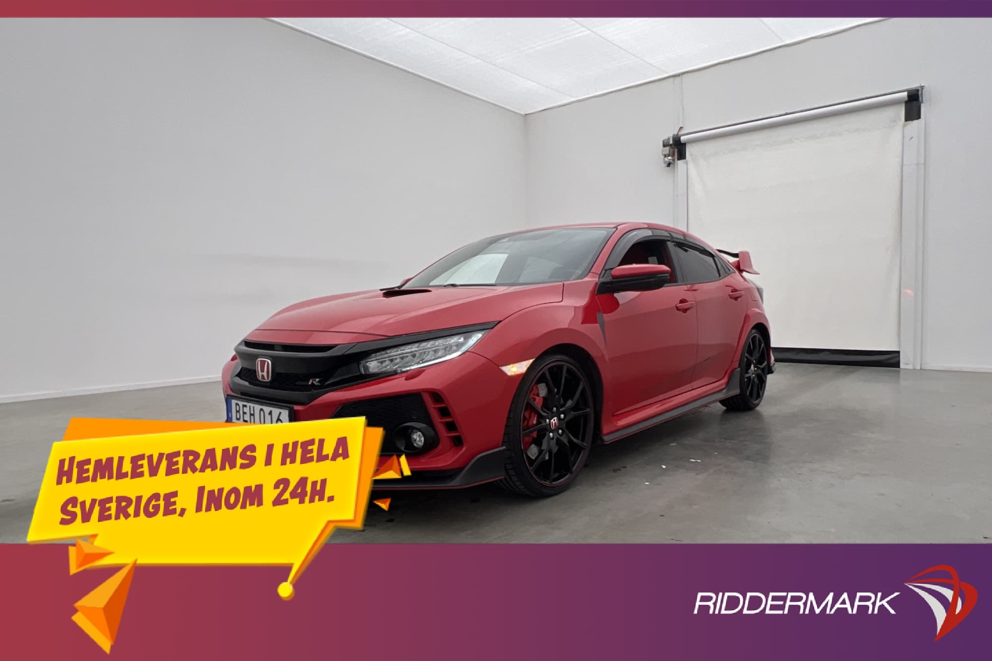 Honda Civic Type R 320hk GT Brembo Kamera Navi Sportstolar