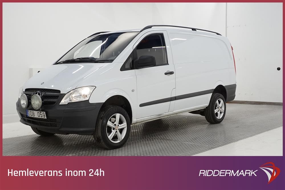 Mercedes-Benz Vito 116CDI Aut 4x4 163hk Lång Drag Värmare