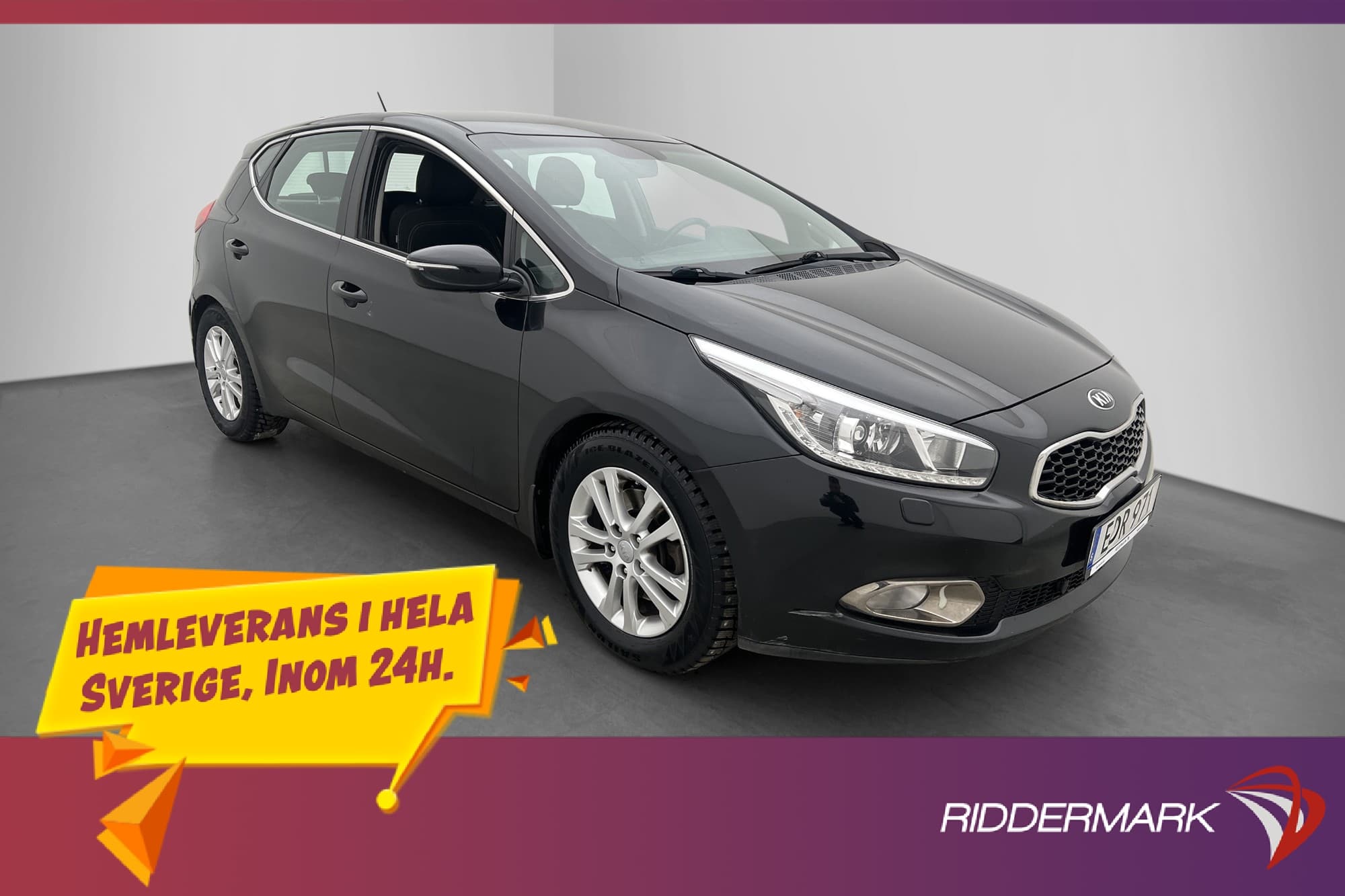 Kia Ceed 1.6 CRDi 128hk EX Comfort Värmare Drag Rattvärme