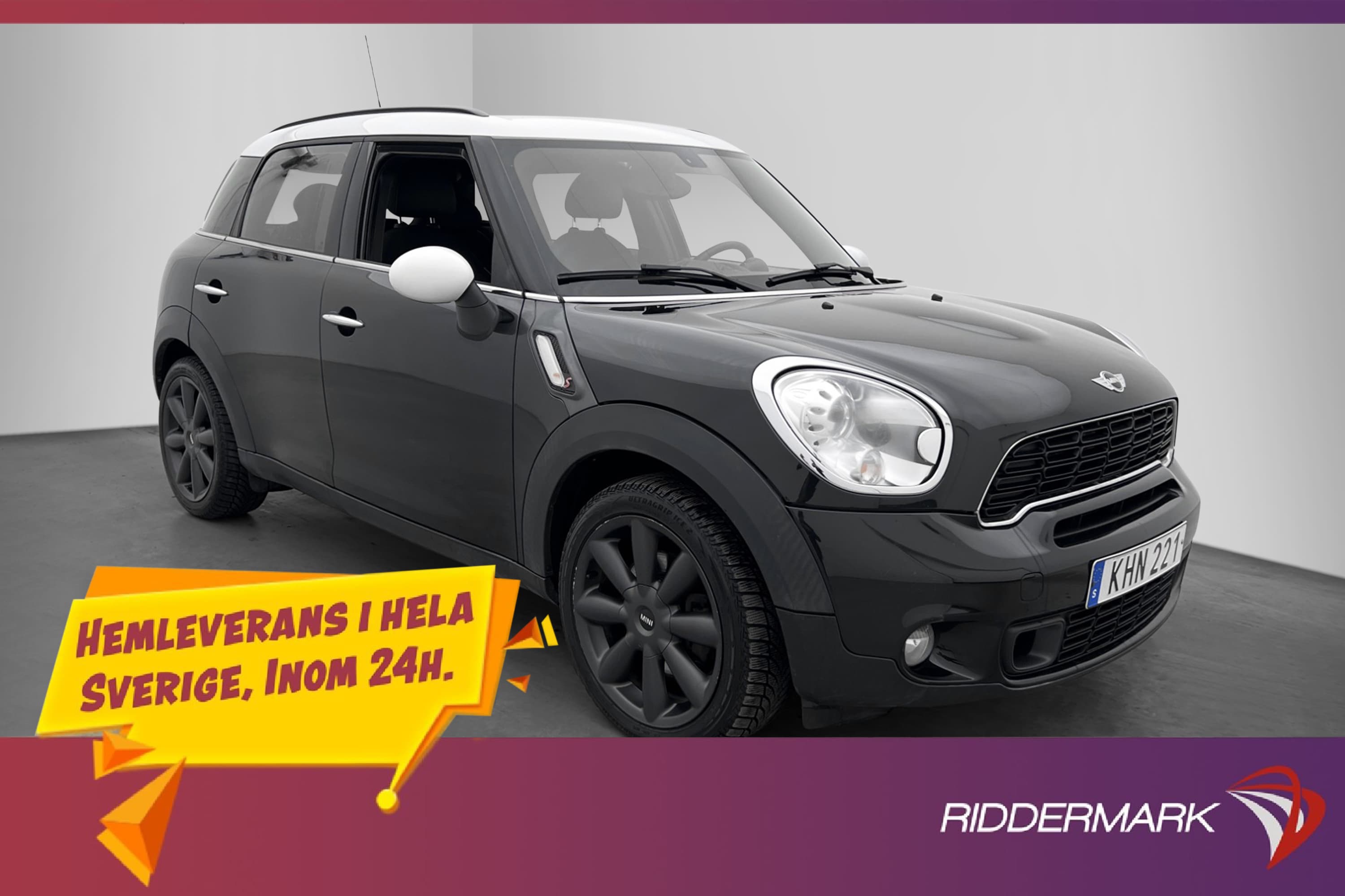 MINI Countryman S 184hk Chili H/K P-Sensorer Halvskinn