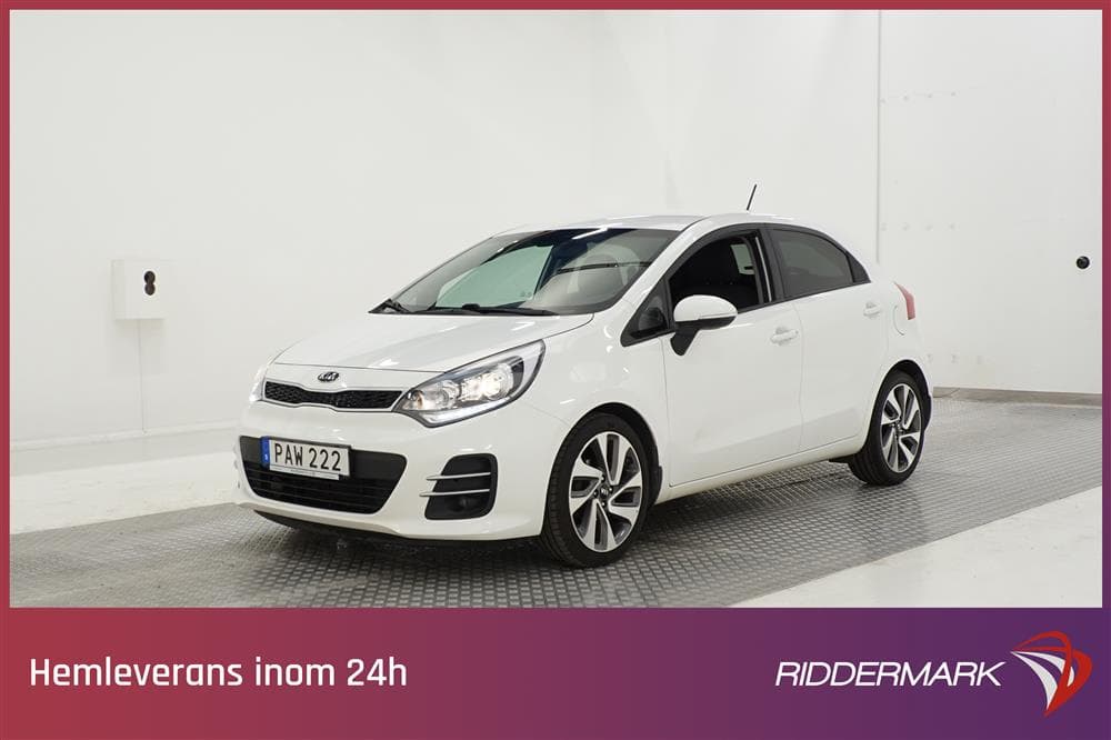 Kia Rio 1.2 85hk GLS Navi B-kam Låg Skatt 0,47l/milexteriör