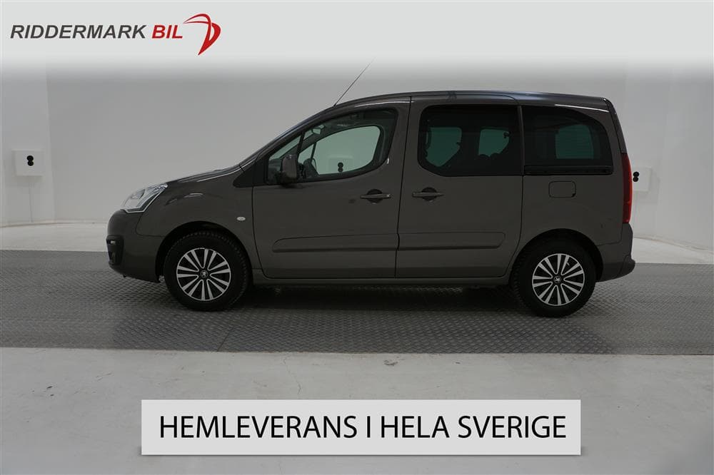 Peugeot Partner Tepee 1.6 100hk 5-sits 0.41l/mil Moms