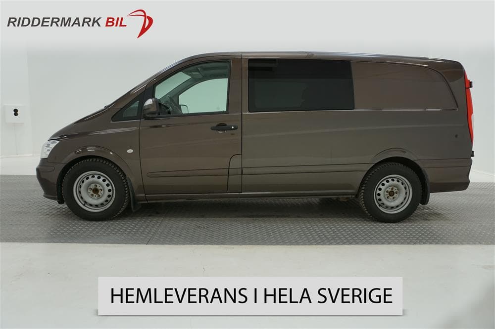 Mercedes Vito Mixto 5-sits 122 CDI 224hk Värmare Navi Drag