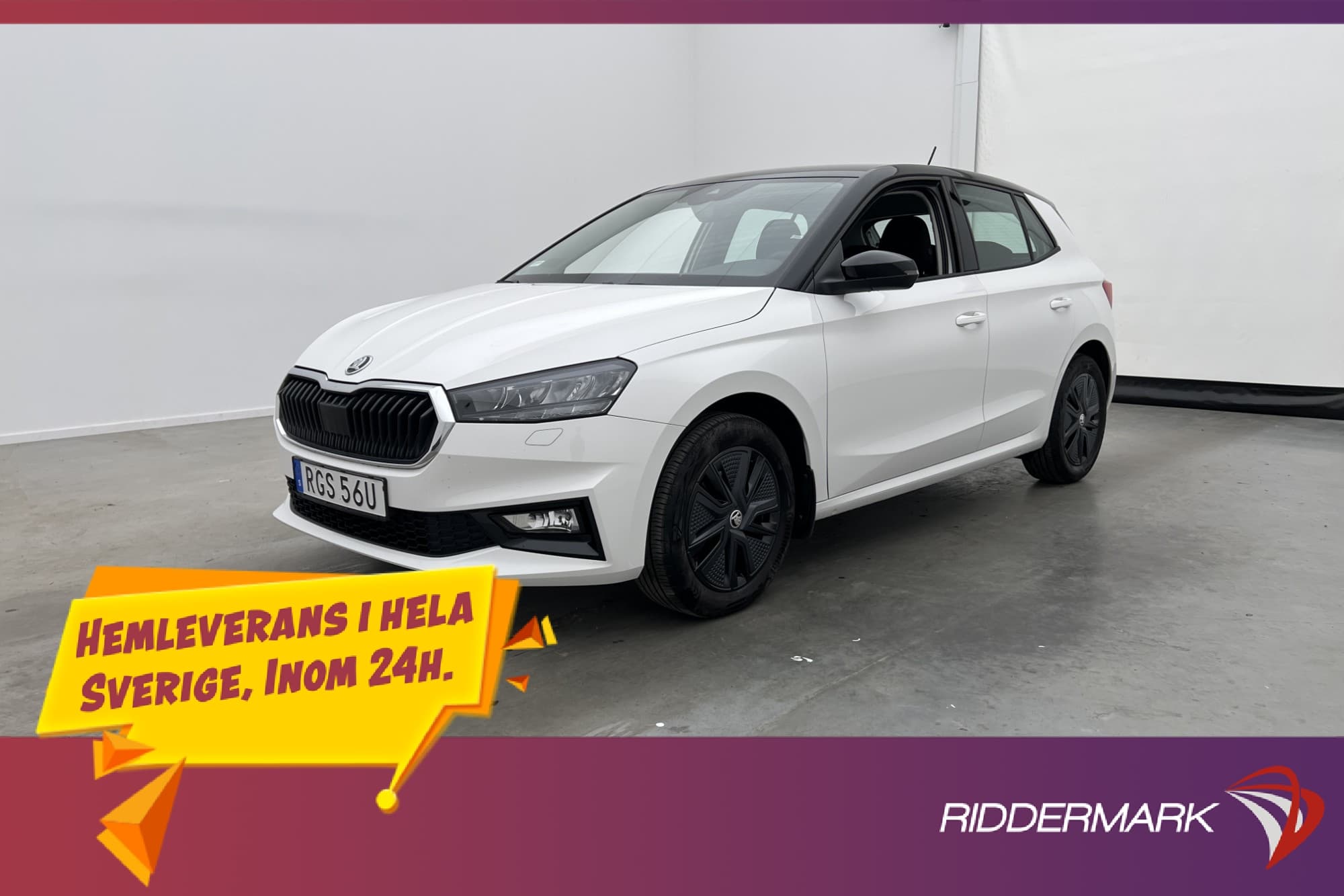 Skoda Fabia 1.0 TSI 115hk Cockpit Kamera CarPlay