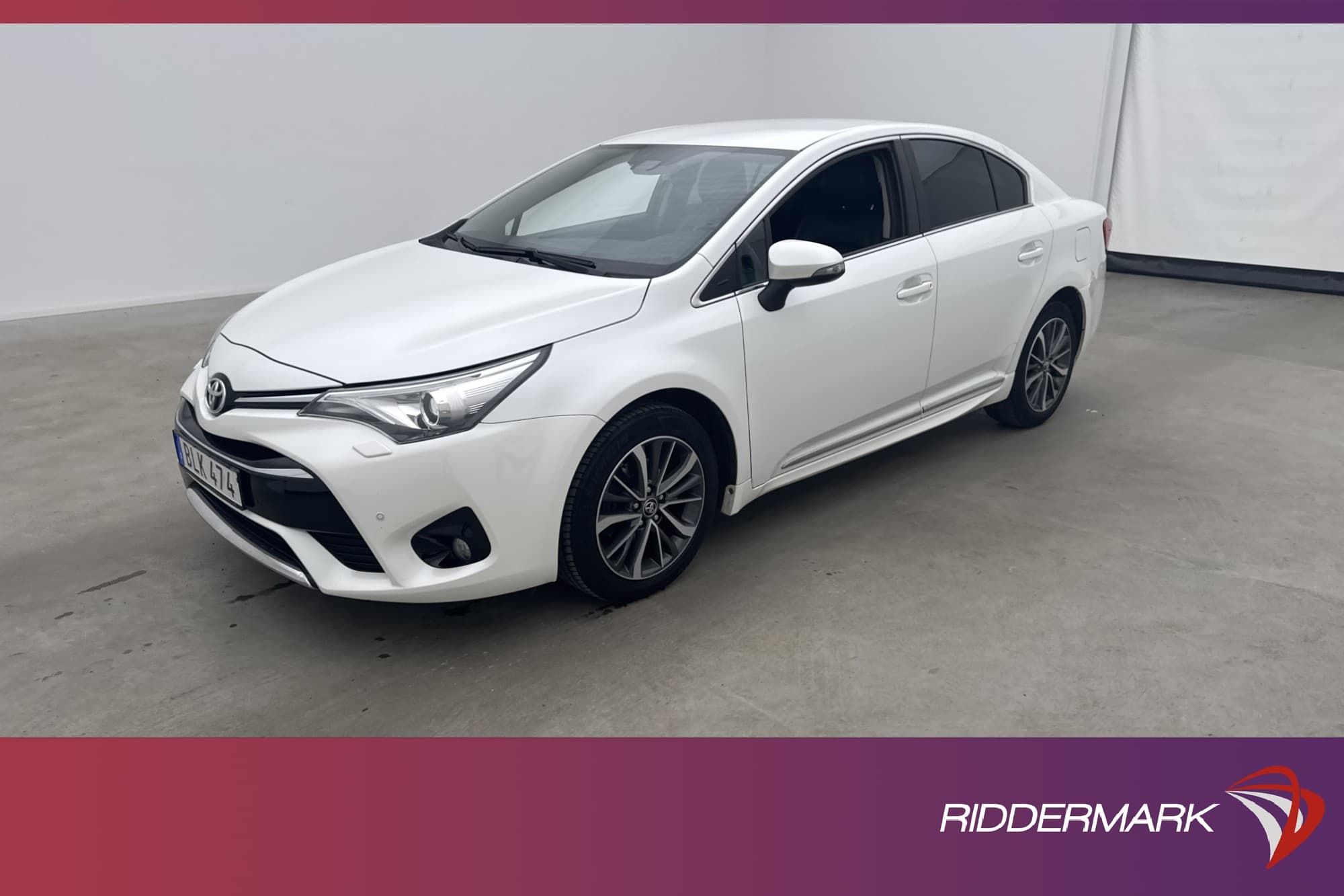 Toyota Avensis Sedan 1.8 147hk Active Plus Skinn Kamera Navi
