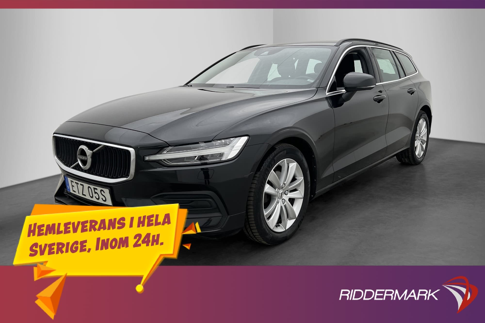 Volvo V60 B4 Advanced Värmare Kamera CarPlay Rattvärme MOMS