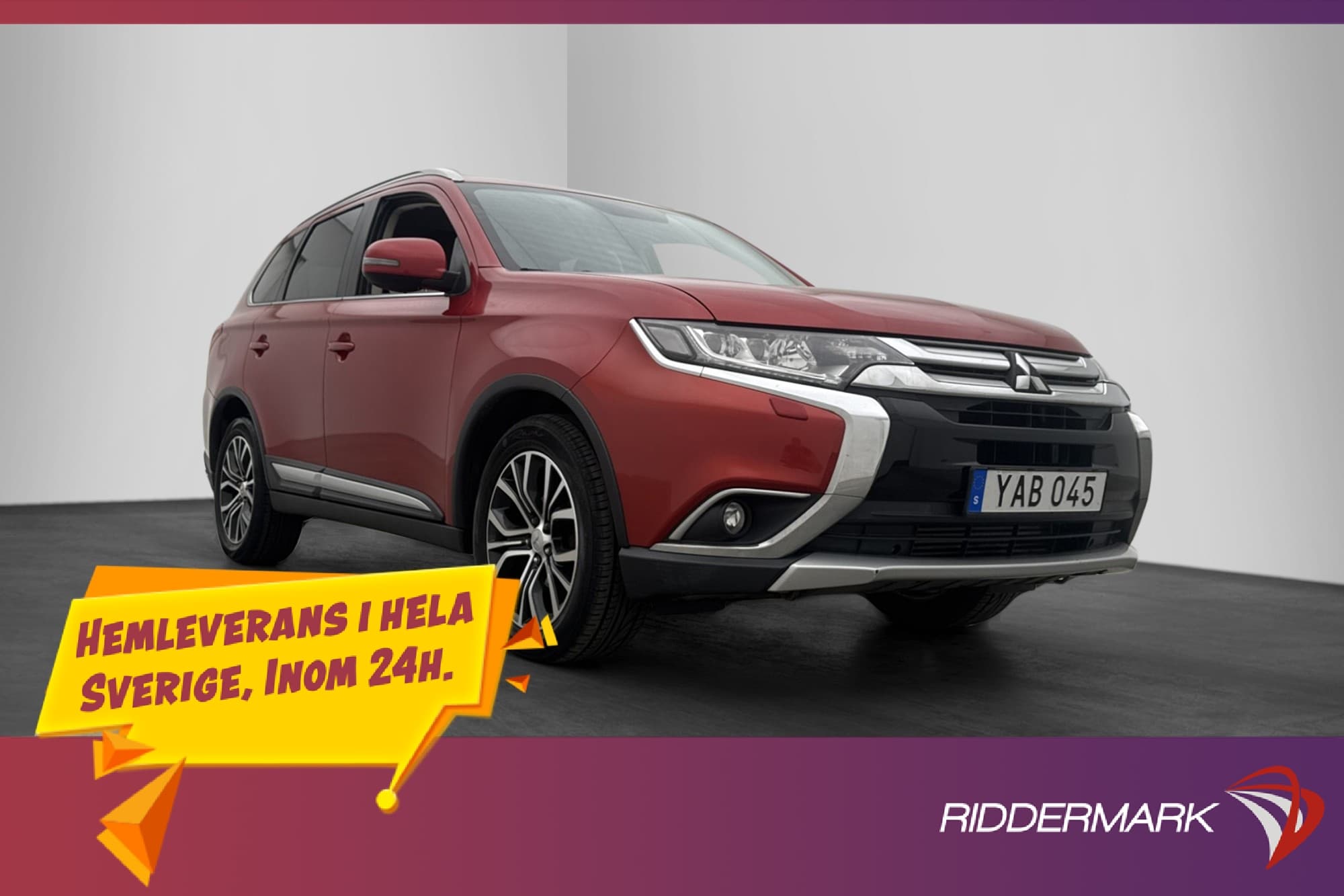 Mitsubishi Outlander 2.2 4WD Business 7-Sits Kamera Drag