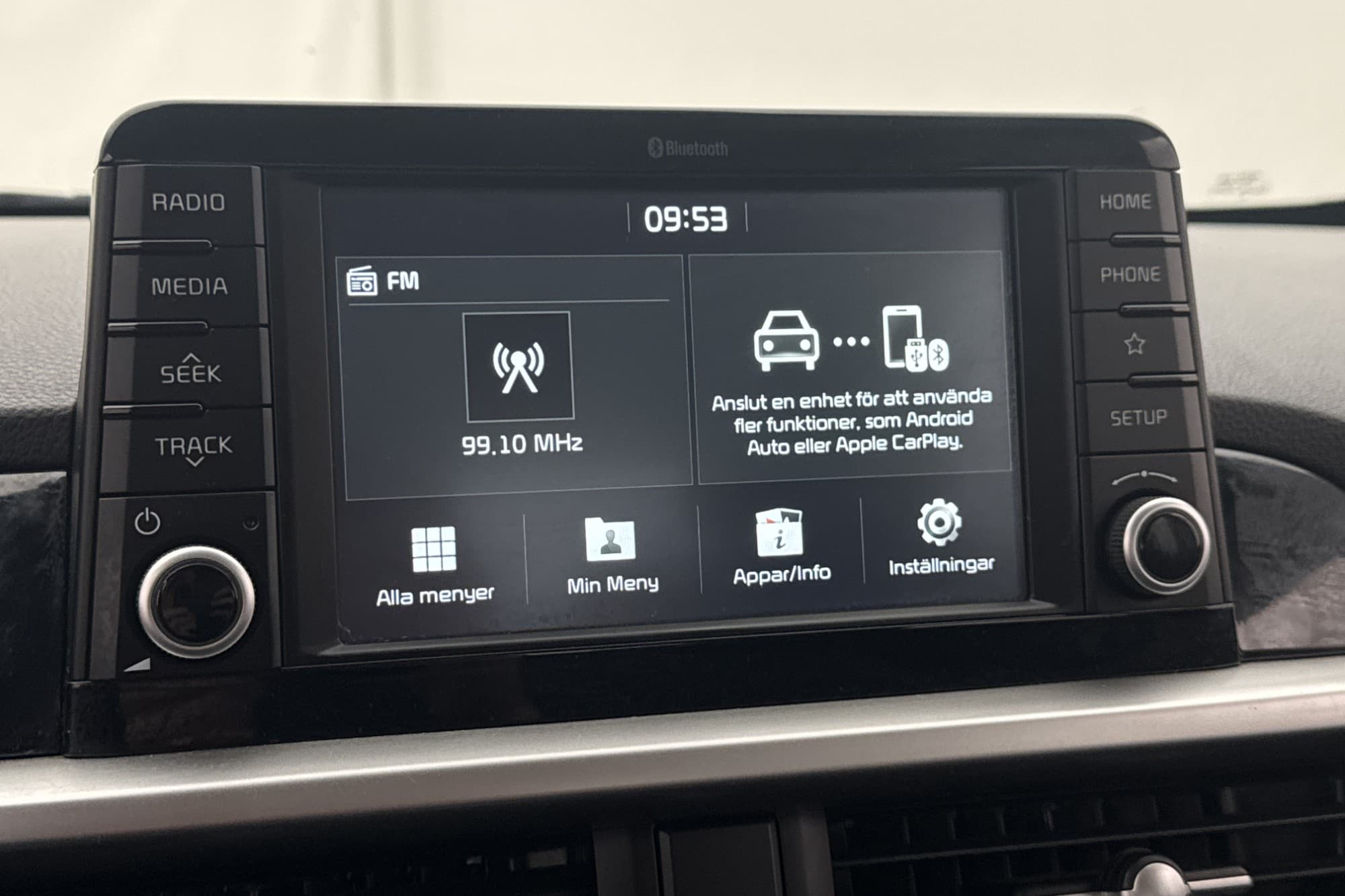 Kia Picanto 1.0 MPI 67hk Advance Kamera Rattvärme CarPlay
