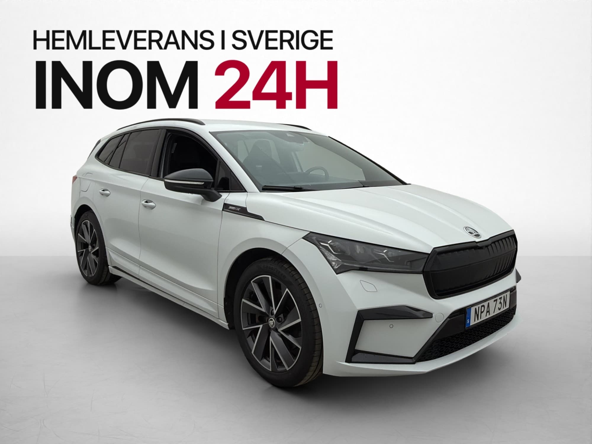 Skoda Enyaq 80x 265hk Sportline Kamera Navi Dragkrok MOMS