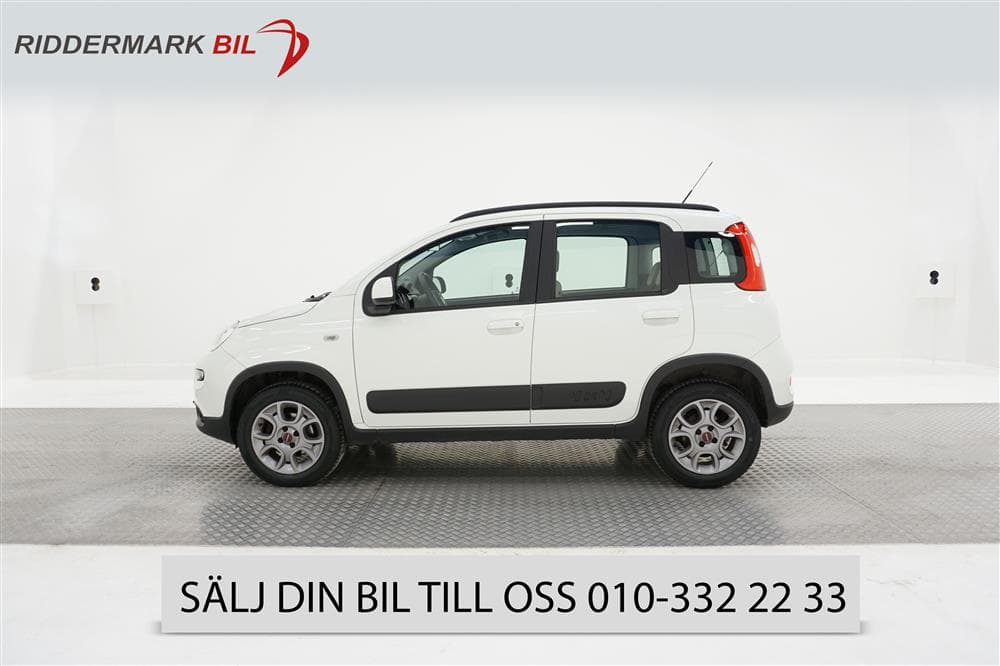 Fiat Panda 0.9 4x4 85hk Nyservad Nybesiktigad
