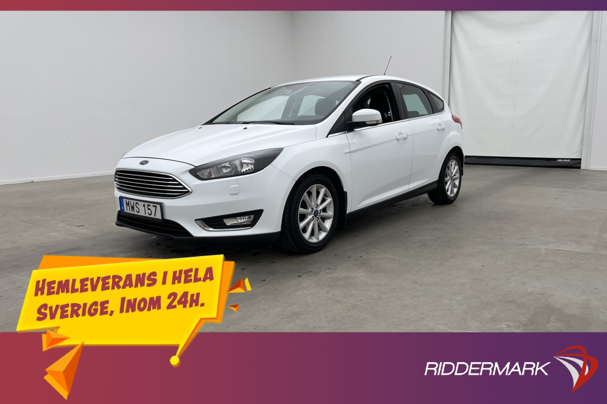 Ford Focus 1.0 EcoBoost 125hk Titanium Kamera Rattvärme