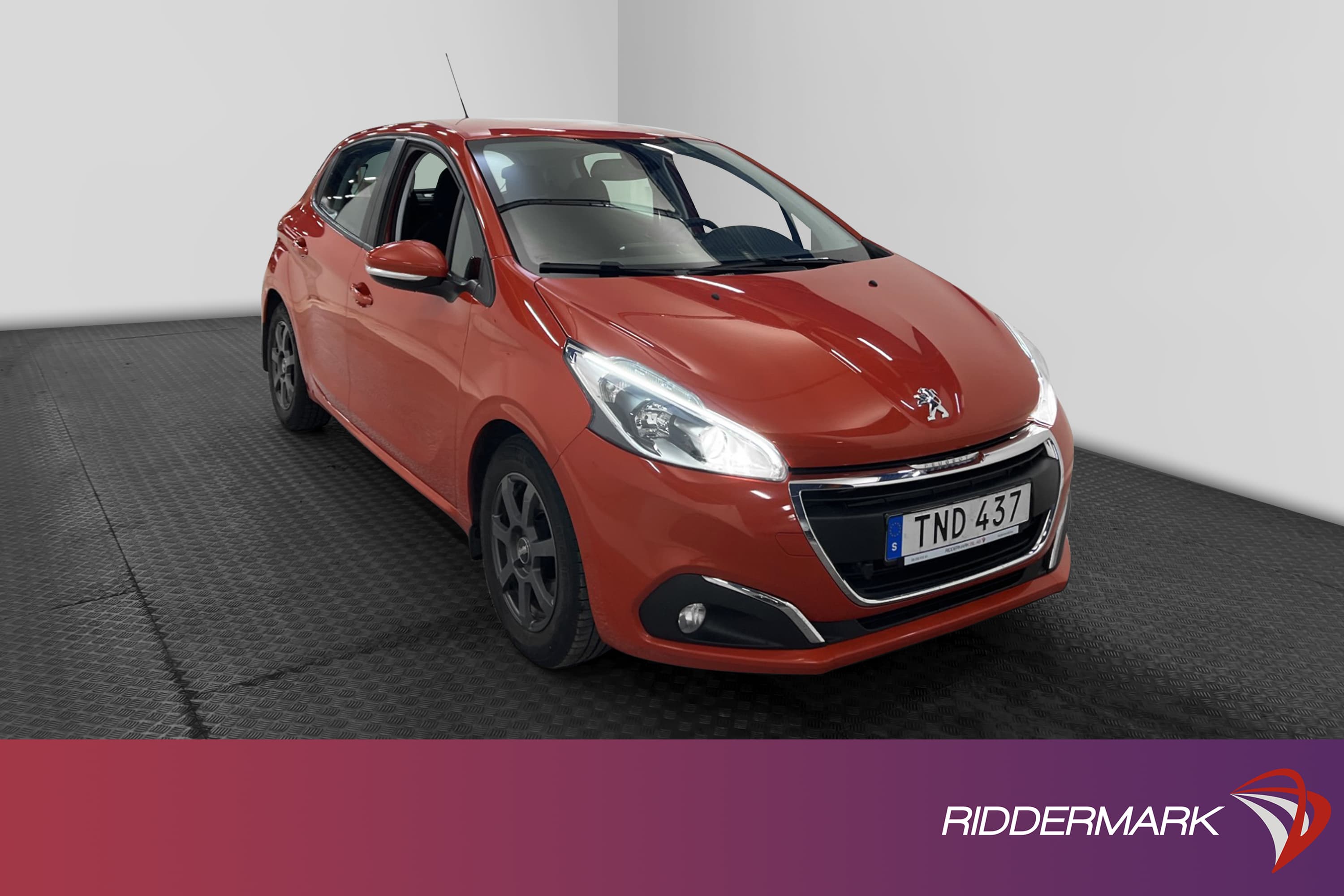 Peugeot 208 1.2 EAT 82hk Värmare Låg Skatt Välserv 0,39l/mil