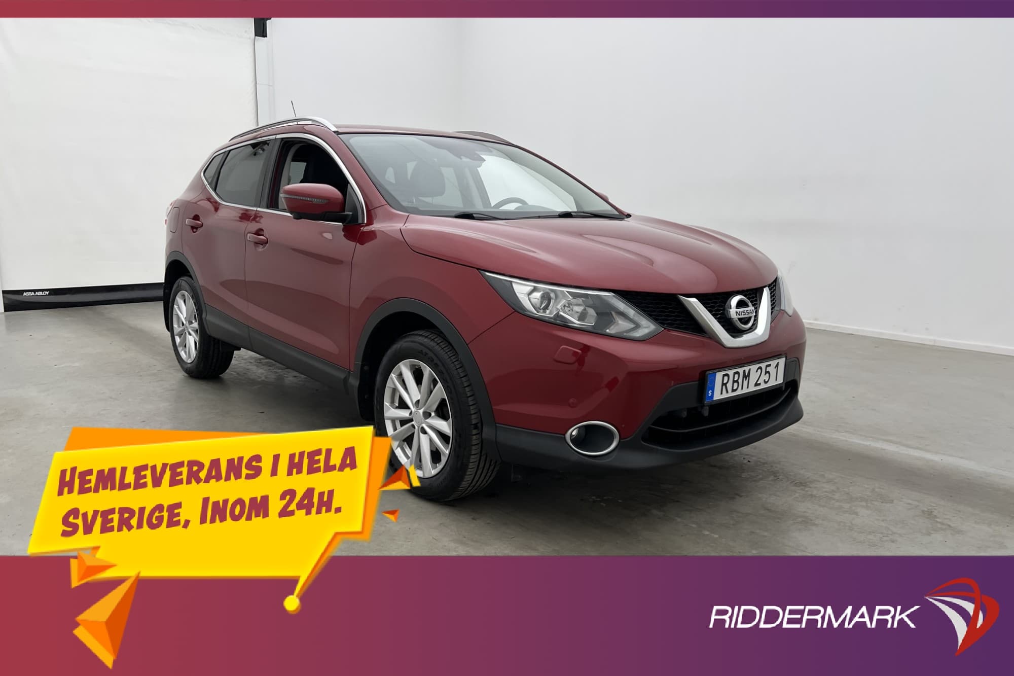 Nissan Qashqai 1.5 dCi 110hk N-Connecta 360° Navi Dragkrok