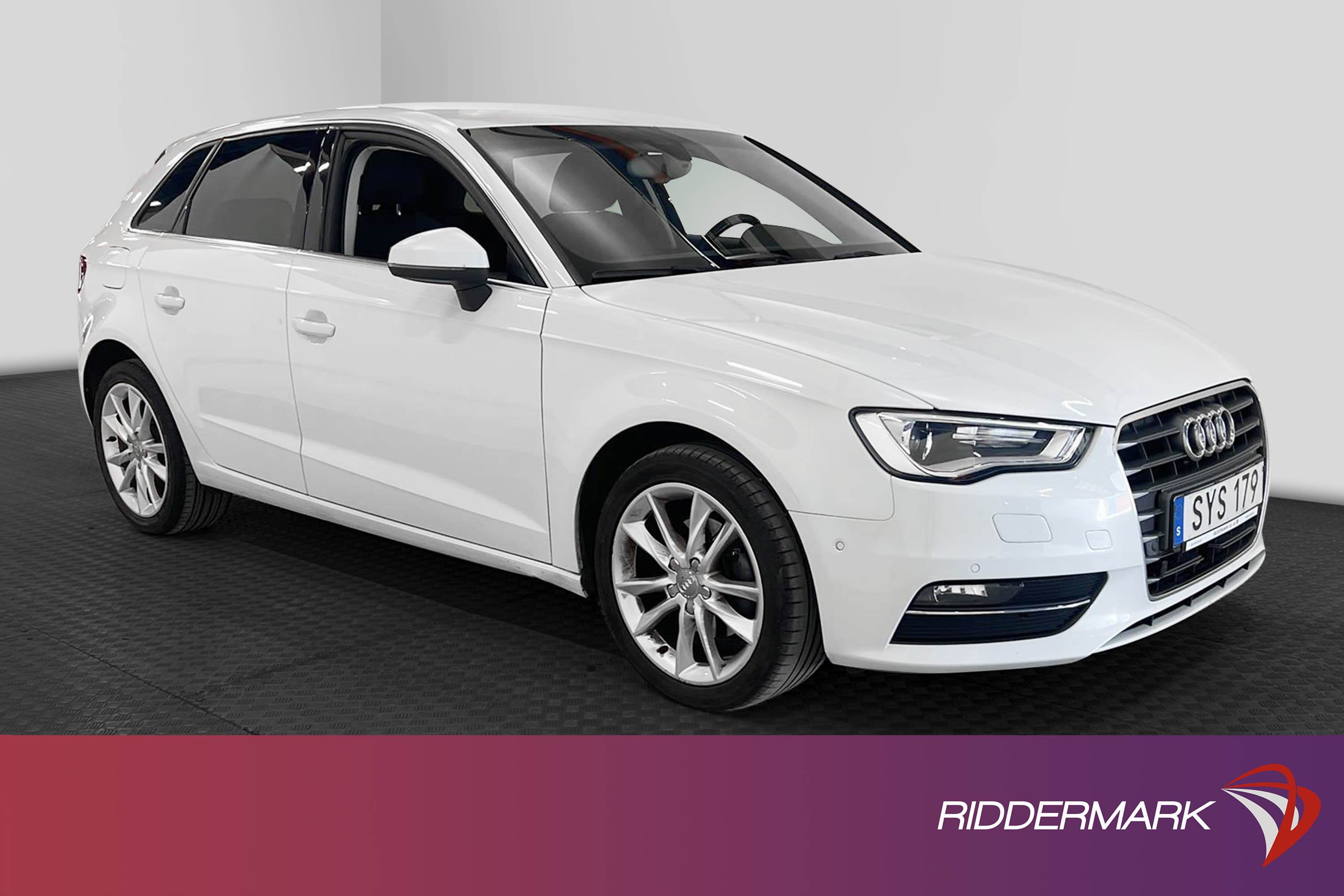 Audi A3 g-Tron 1.4 TFSI 110hk B&O M&K-Värm Adaptiv 0,43L/mil