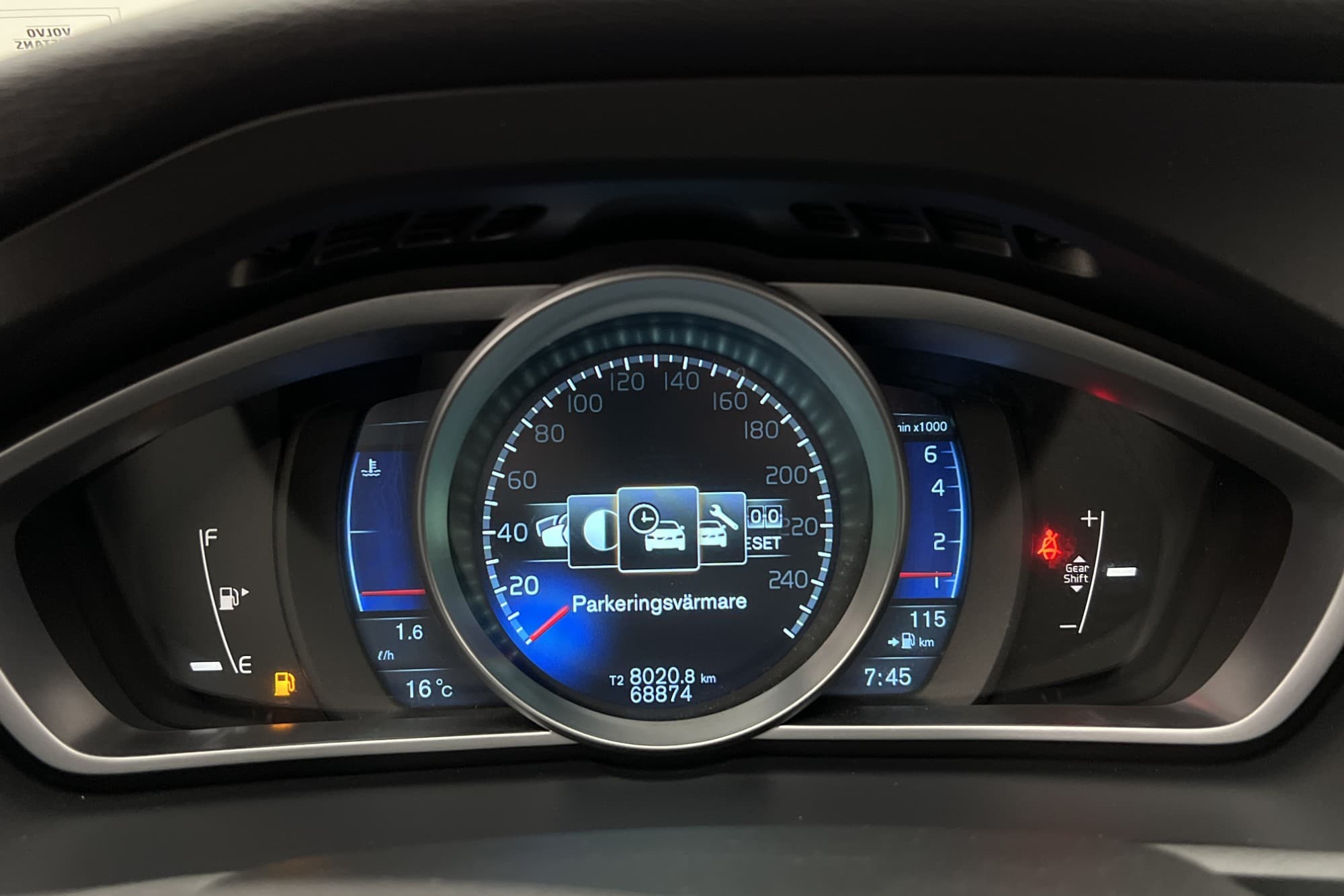 Volvo V40 T3 150hk R-Design Värmare Sensorer Dragkrok