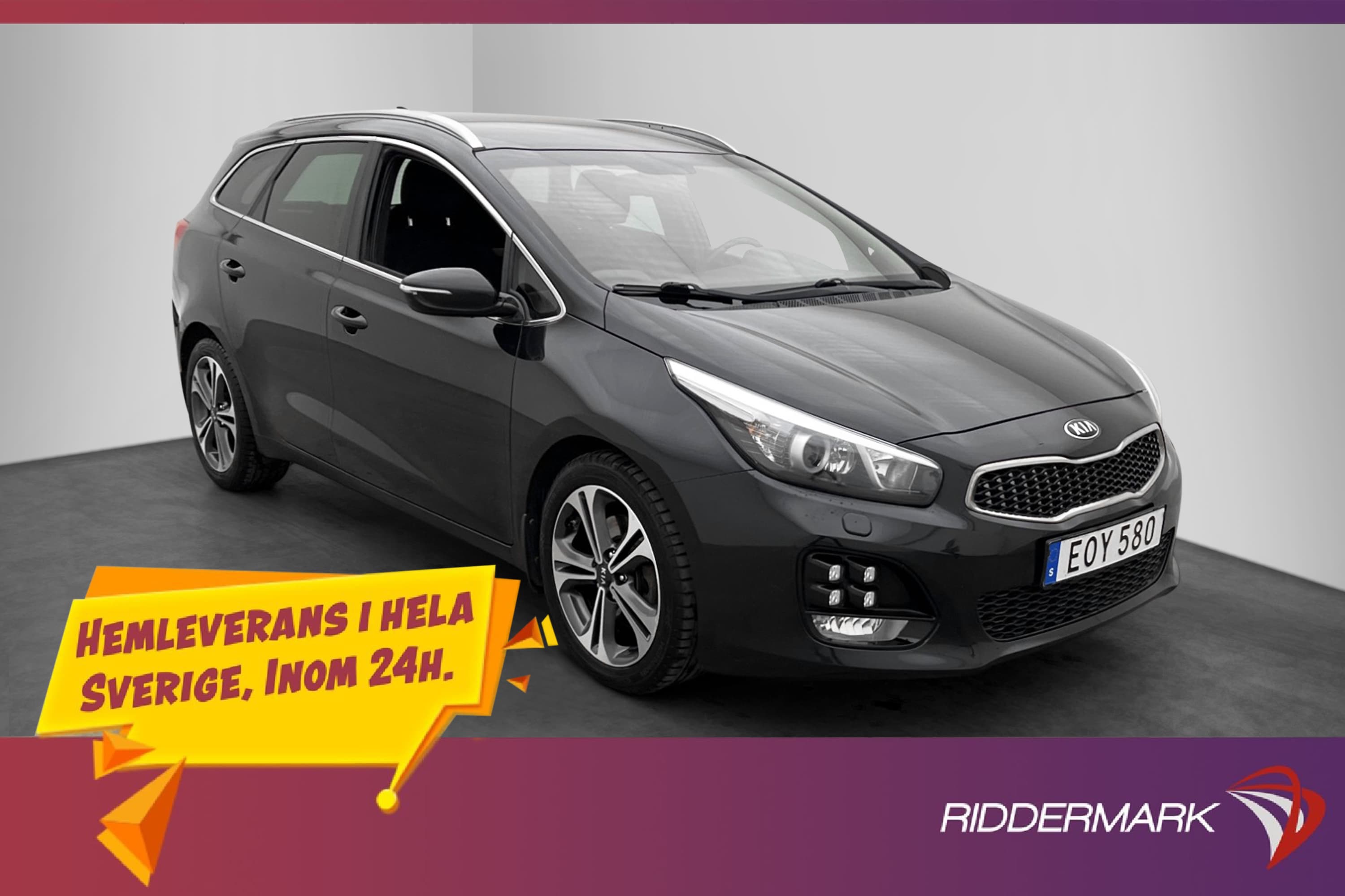 Kia Cee´d SW 1.6 CRDi 135hk GT-Line Kamera Navi Rattvärme
