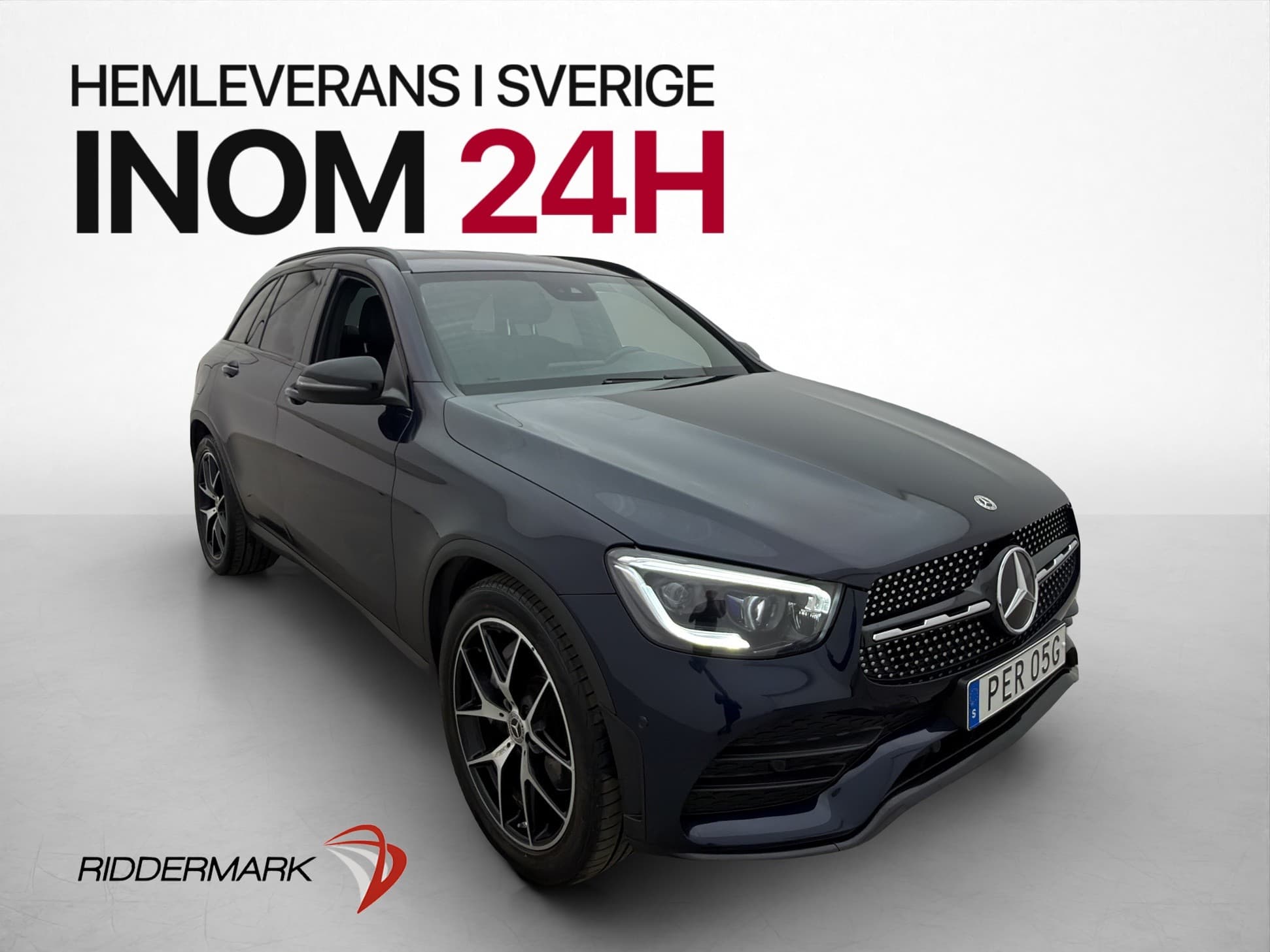 Mercedes-Benz GLC 220d 4M AMG Värmare Burmester Cockpit Drag