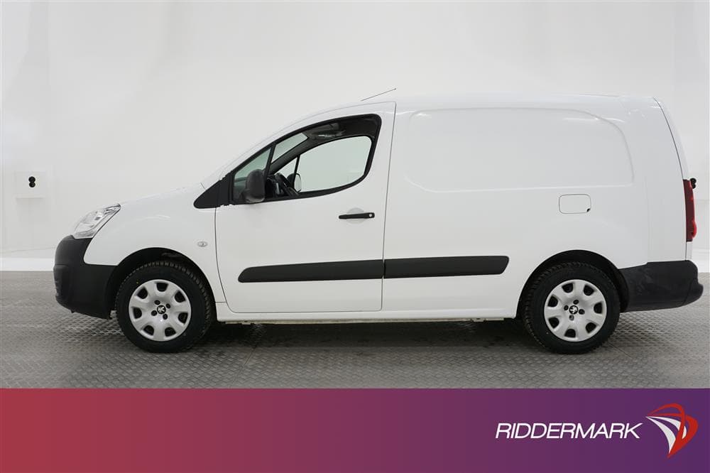 Peugeot Partner 1.6 HDI 100hk Eu6 L2 Ny-kamrem Moms