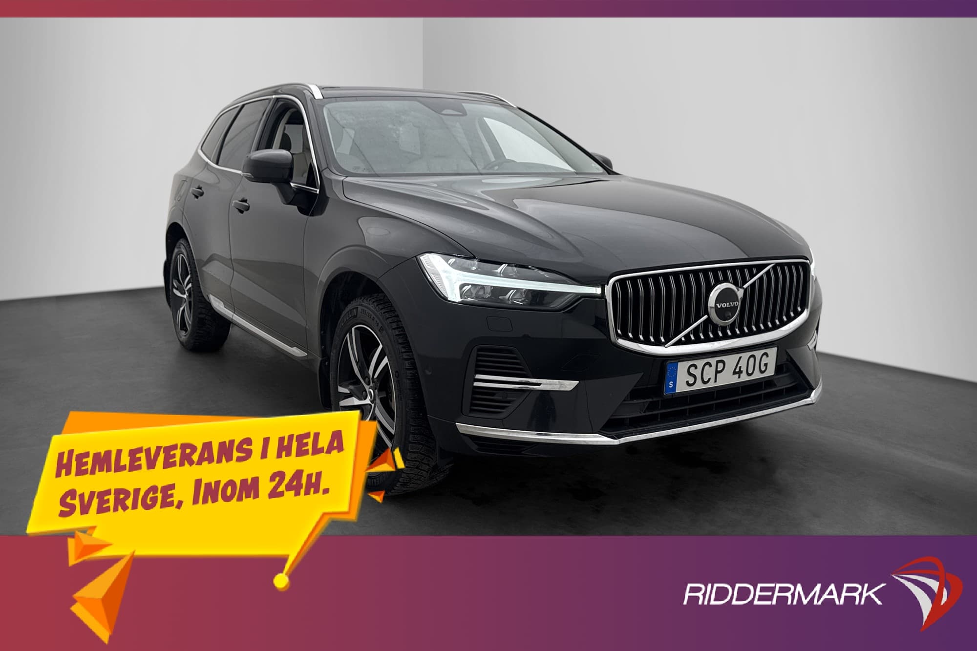Volvo XC60 Recharge T6 AWD Inscription MOMS Värm Pano Drag