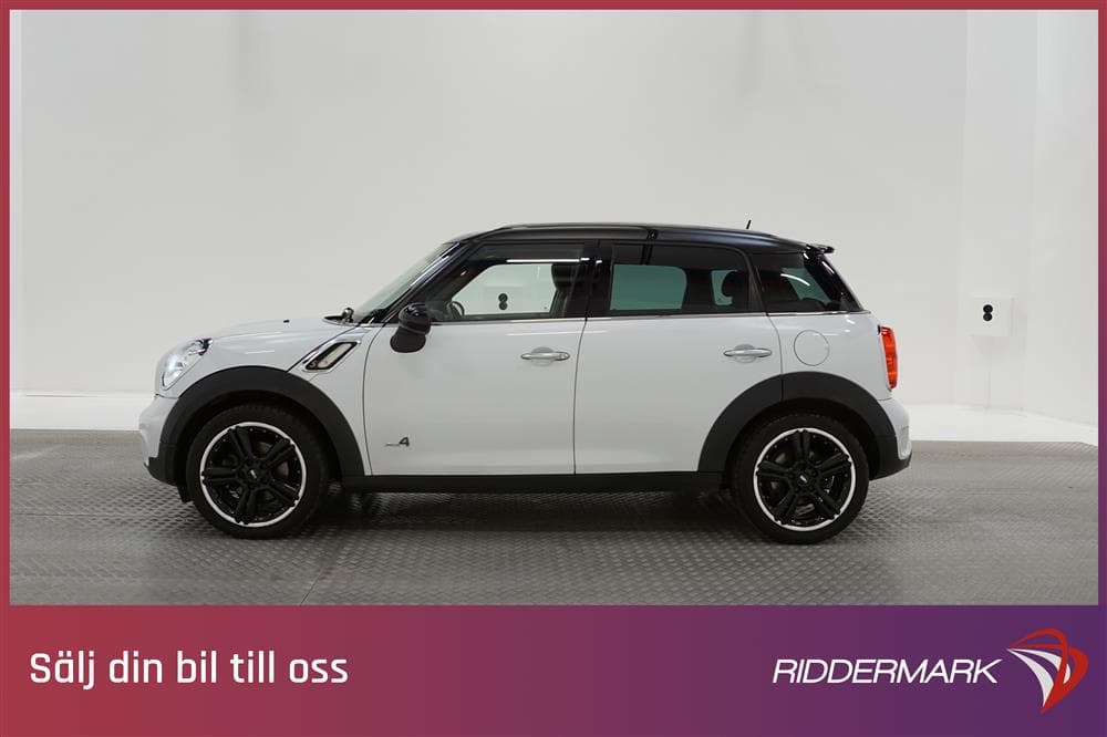 MINI Cooper SD ALL4 Countryman 143hk Pano Skinn 0,49l/mil