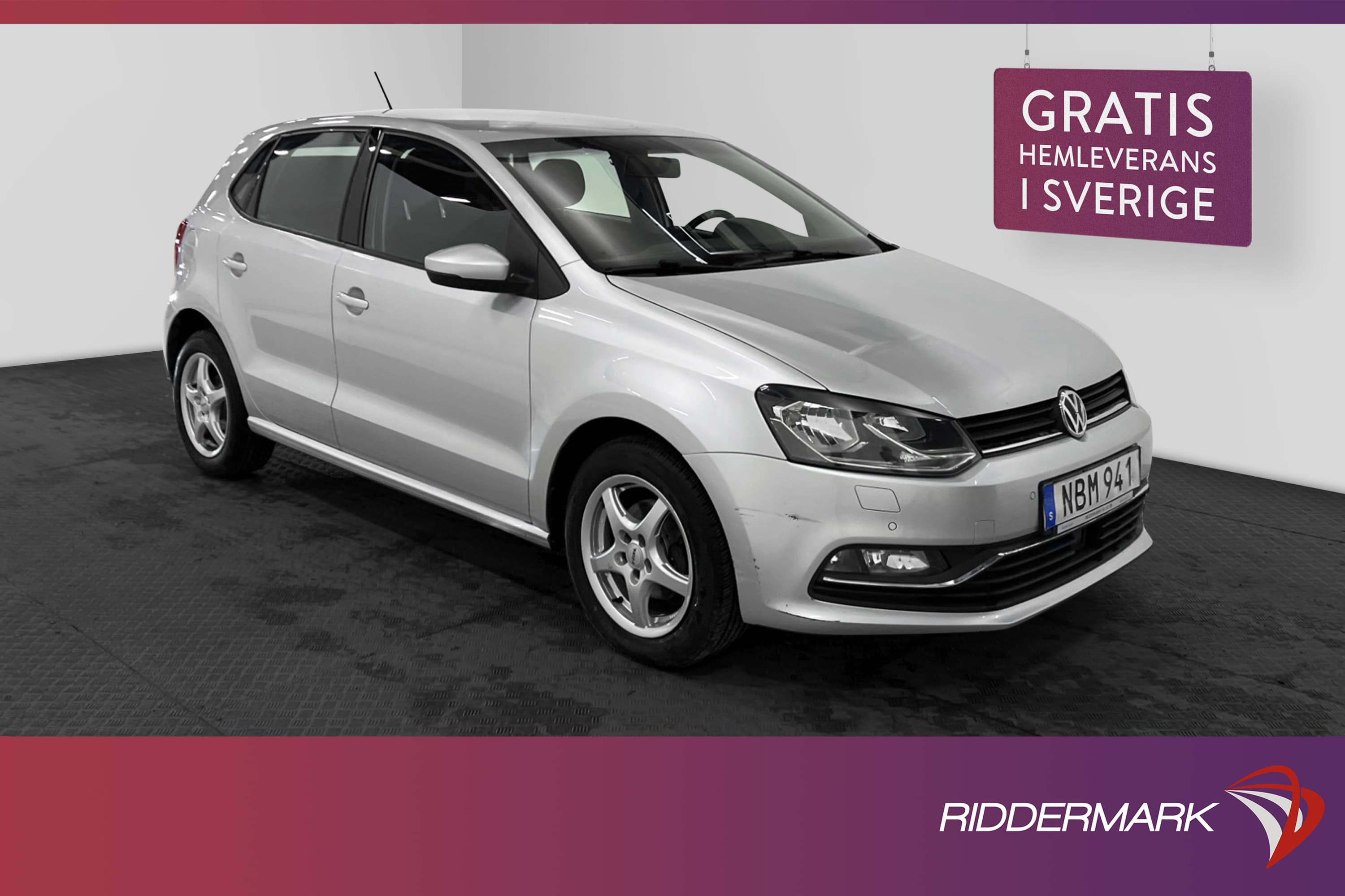 Volkswagen Polo 1.2 TSI 90hk Automat