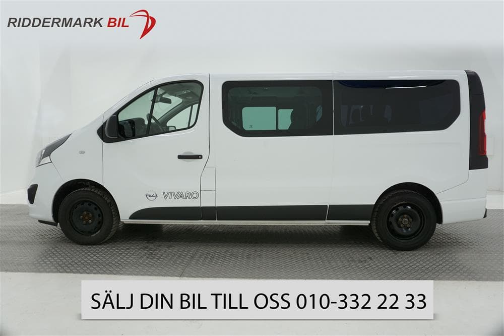 Opel Vivaro 1.6 (125hk) Lång 9-sits Drag Pdc