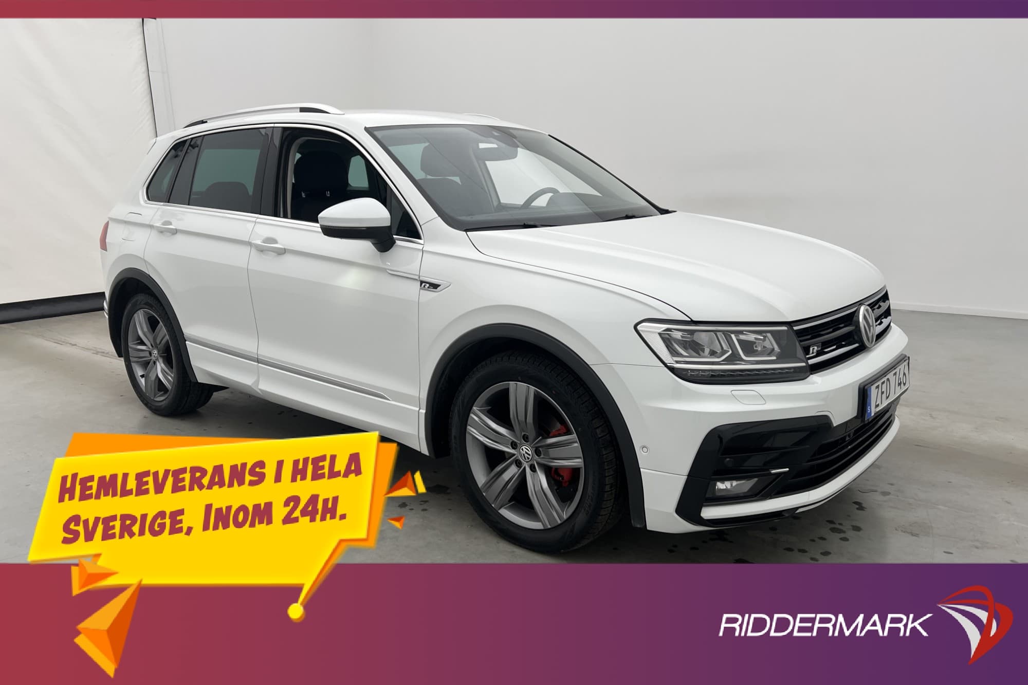 Volkswagen Tiguan 1.4 4M R-Line Cockpit Kamera Värm CarPlay