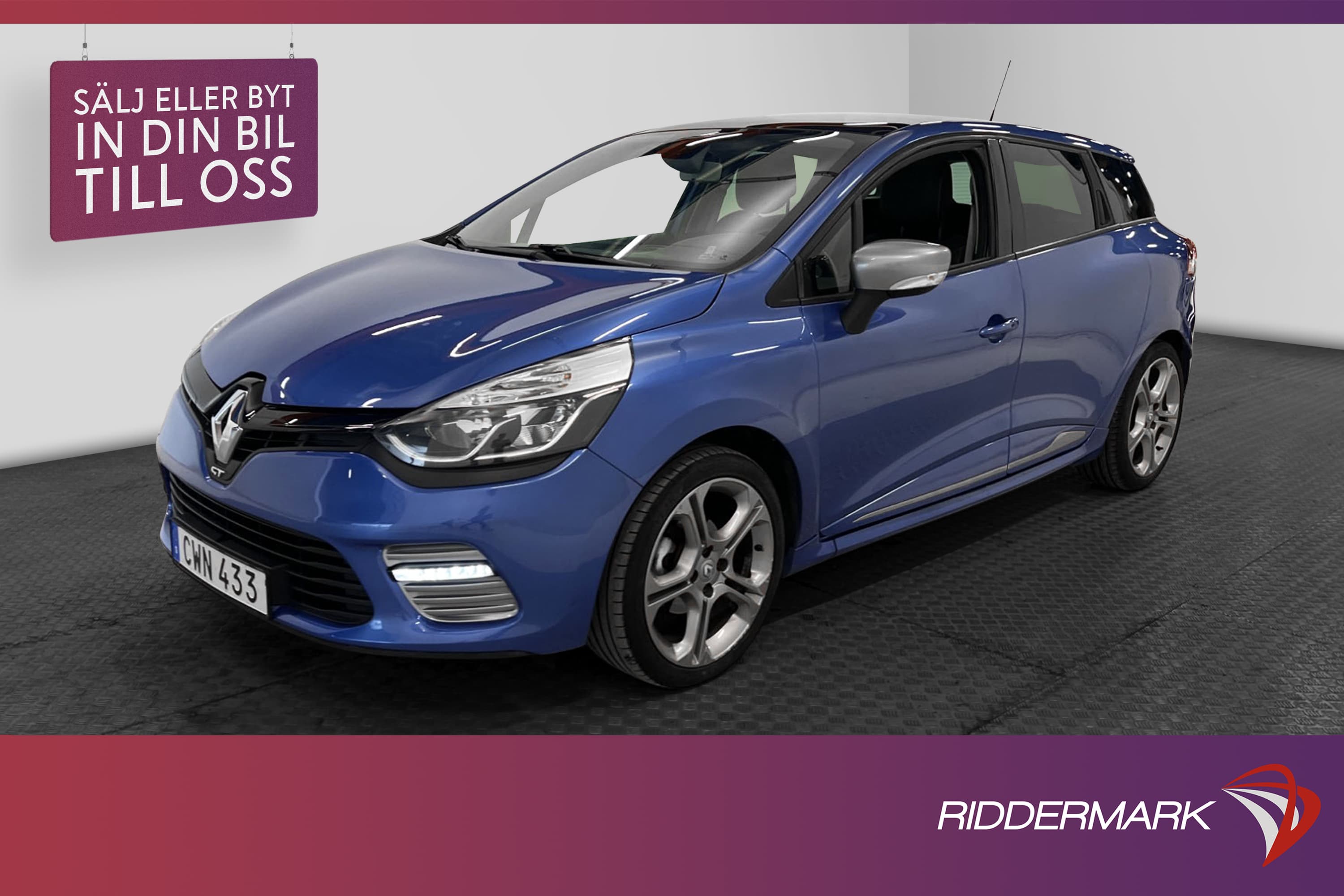 Renault Clio 1.2 TCe 120hk GT 
