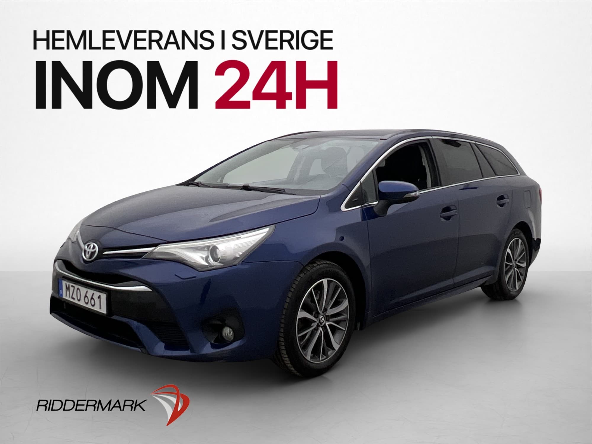 Toyota Avensis 2.0 D-4D Active Plus Värm Keyless Kamera Navi