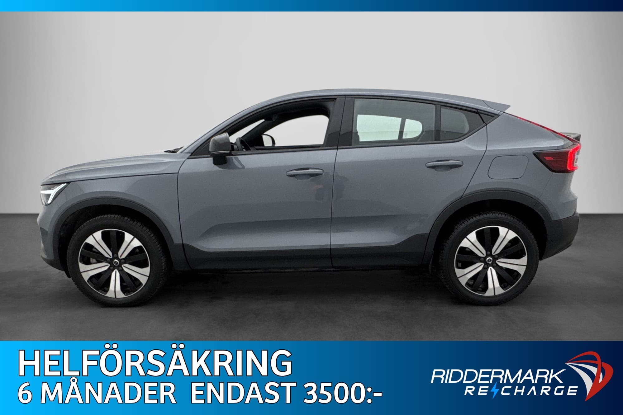 Volvo C40 Recharge 231hk Plus Värmare Pano Drag CarPlay MOMS