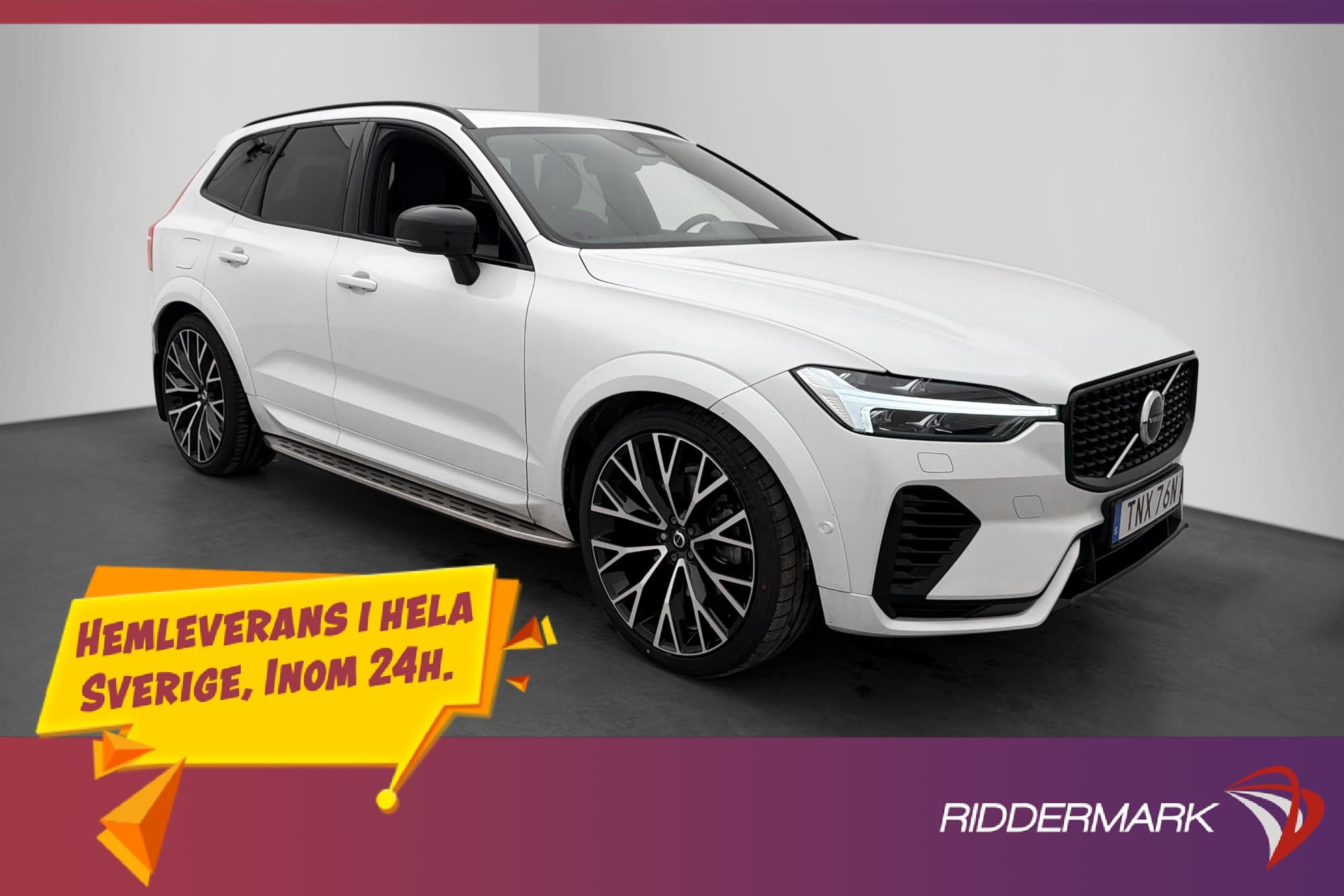 Volvo XC60  Recharge T6 AWD R-Design Pano Luft Drag 22" MOMS