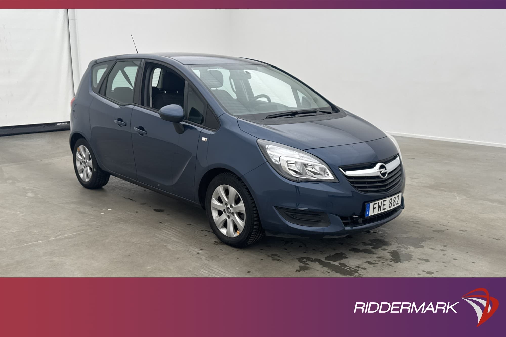 Opel Meriva 1.4 Turbo 120hk Enjoy Värmare P-sensorer 1-bruk